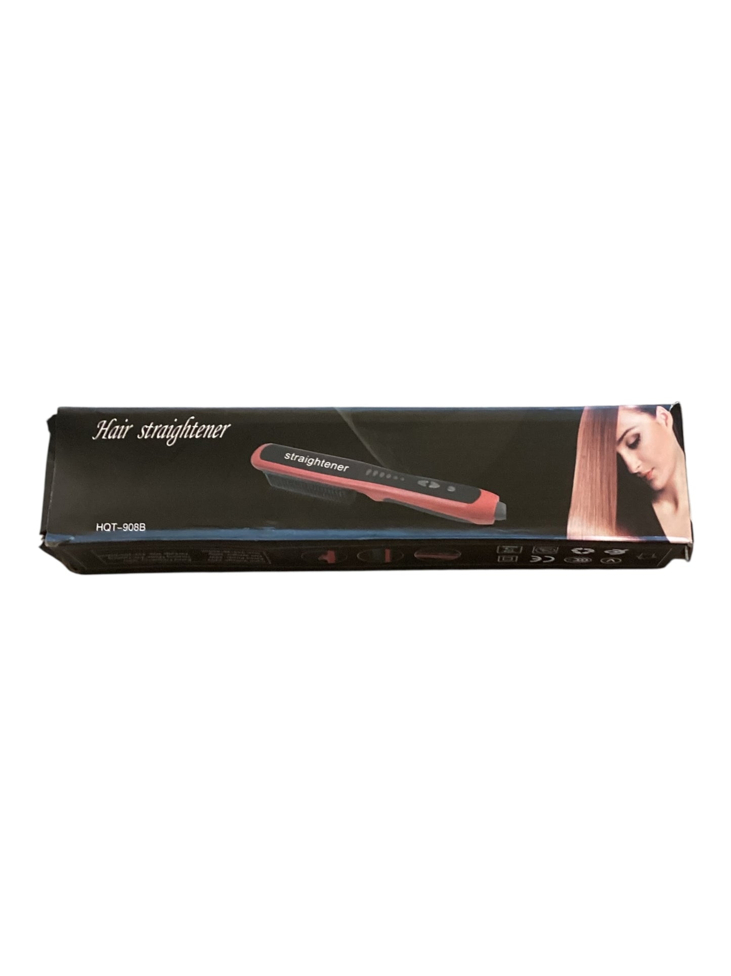 Electric Anion Hair Straightener with LED Display | Professional Flat Iron Styling Tool