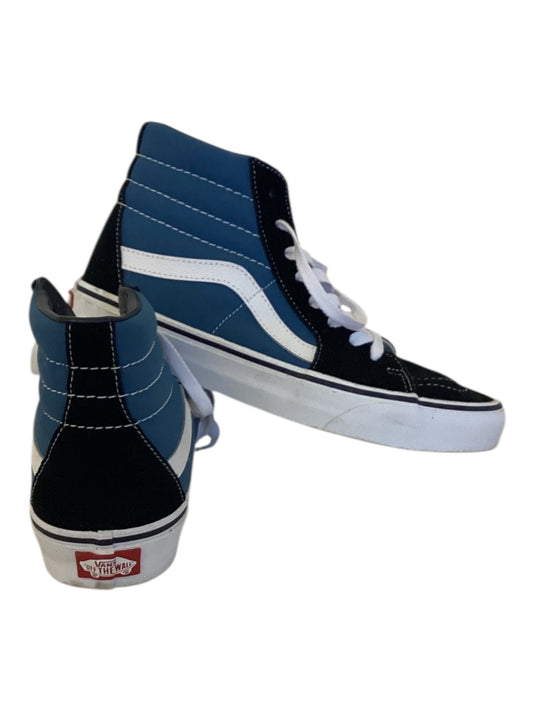 Unisex Vans Sk8-Hi Navy Blue High-Top Sneakers | Women’s 9 / Men’s 7.5