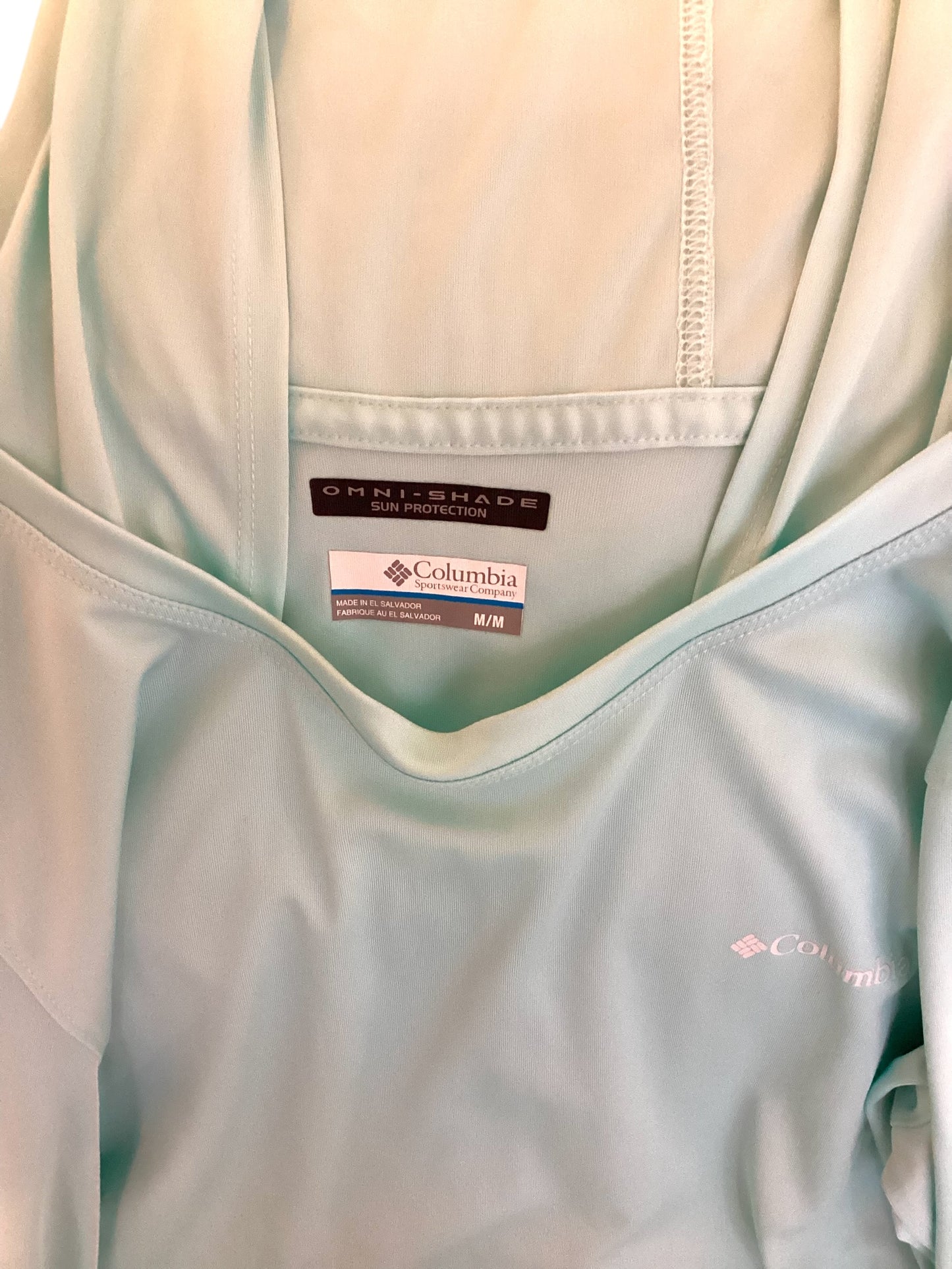Columbia Omni-Shade Women’s Hoodie – Teal | Size Medium