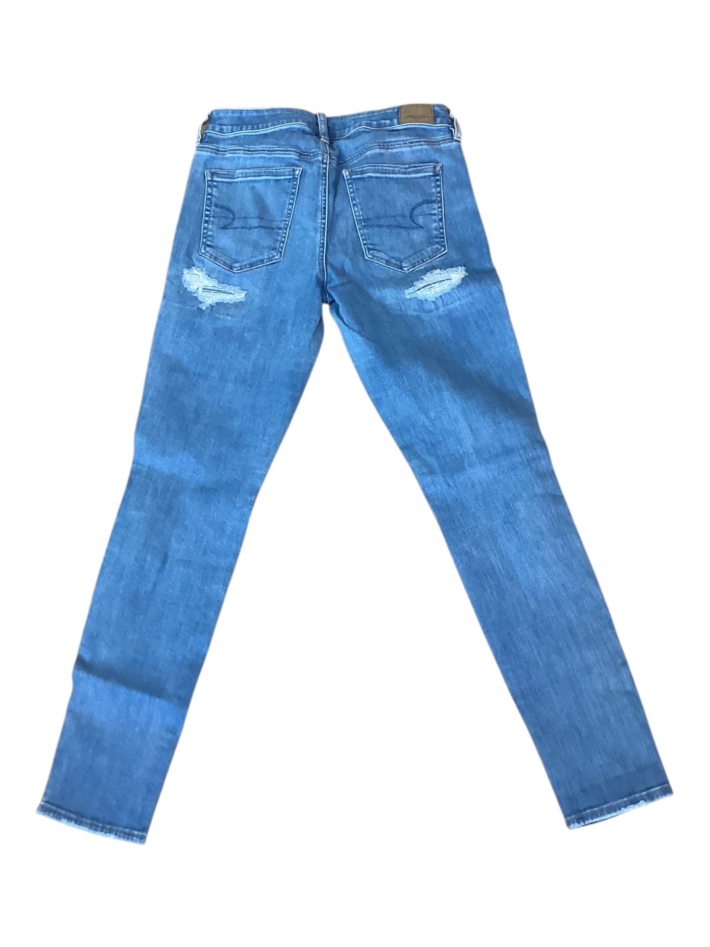 AE Next Level Ripped High-Waisted Jegging Size 8