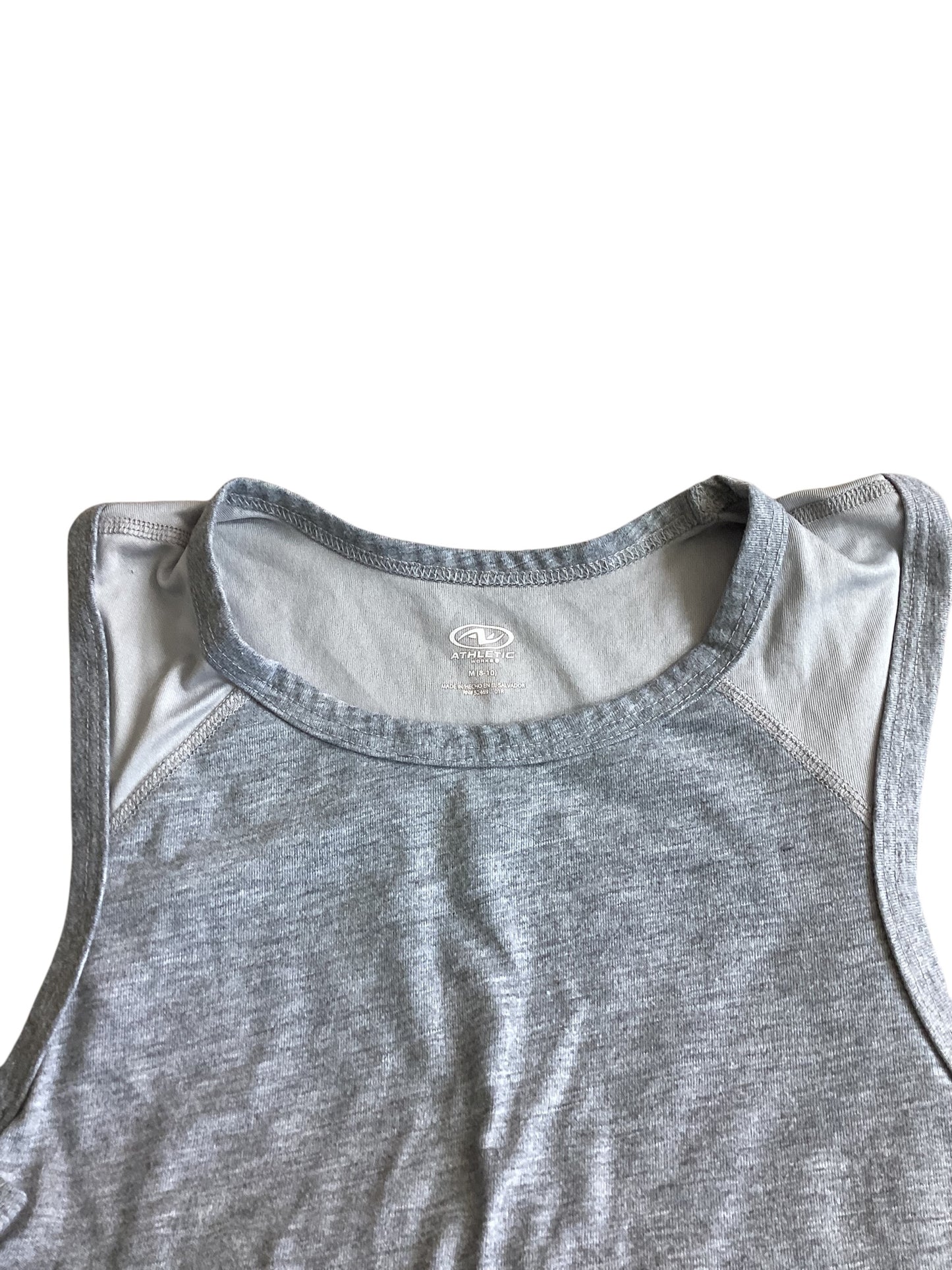 Athletic Works Women’s Gray Sleeveless Athletic Top Size Medium