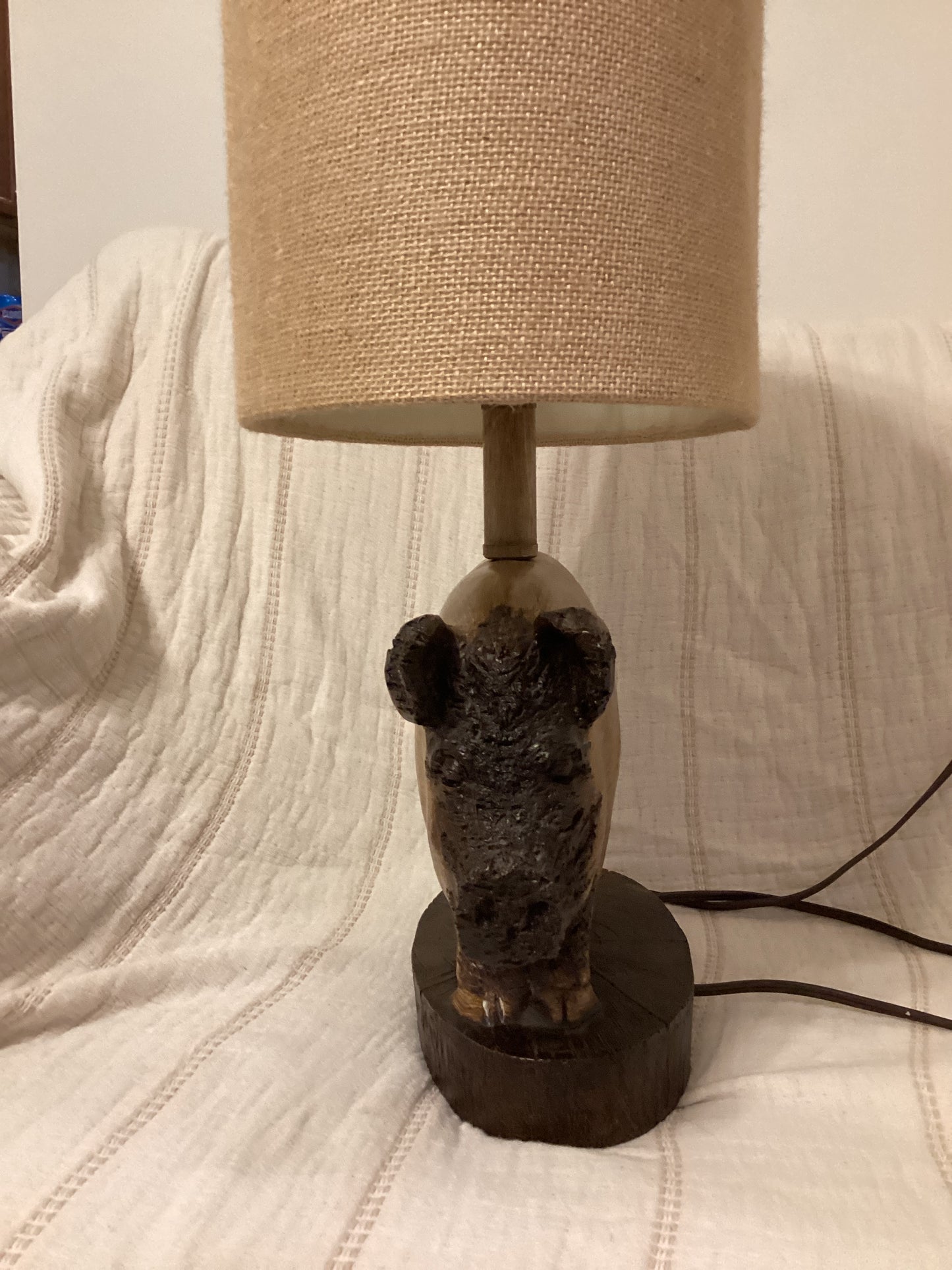 Rodney the pig lamp