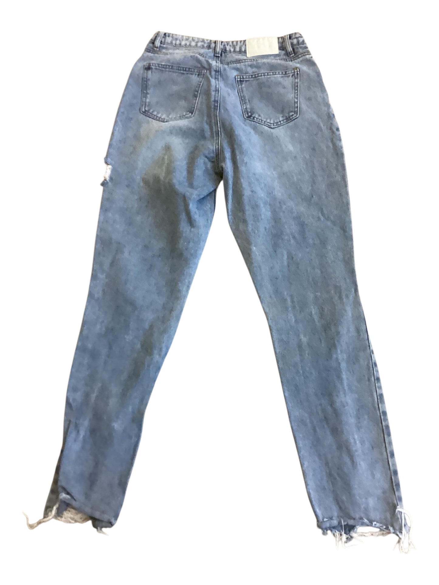 Missguided Distressed Jeans Women’s Size 6 High Waisted Straight