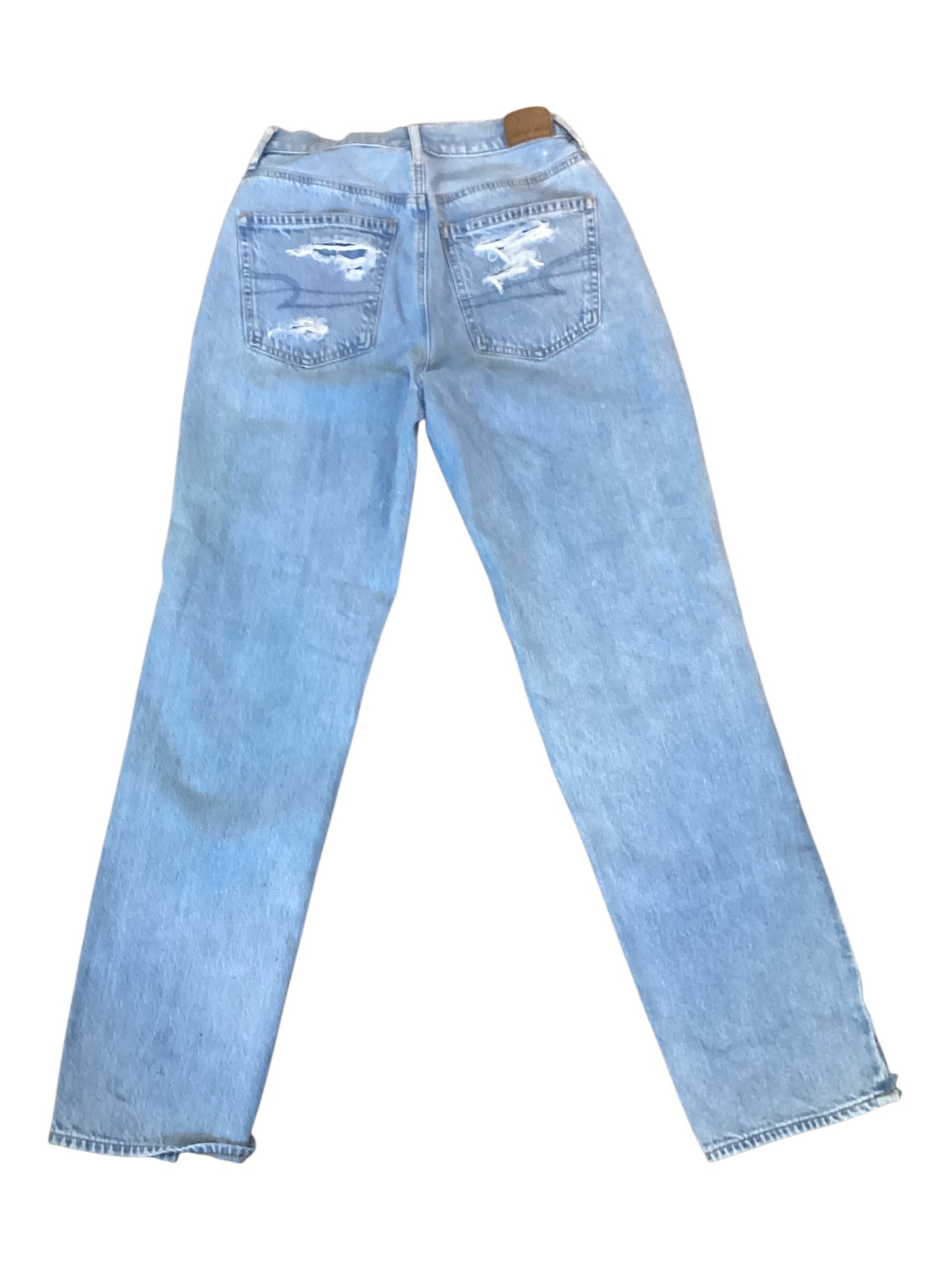 American Eagle Women’s Distressed Ripped Light Wash Jeans Size 2
