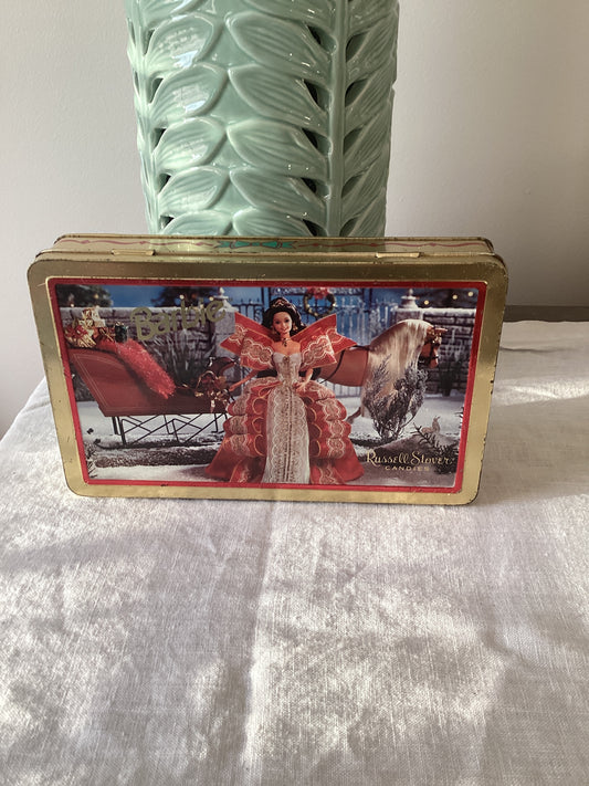 1997 Vintage Russell Stover Barbie Tin