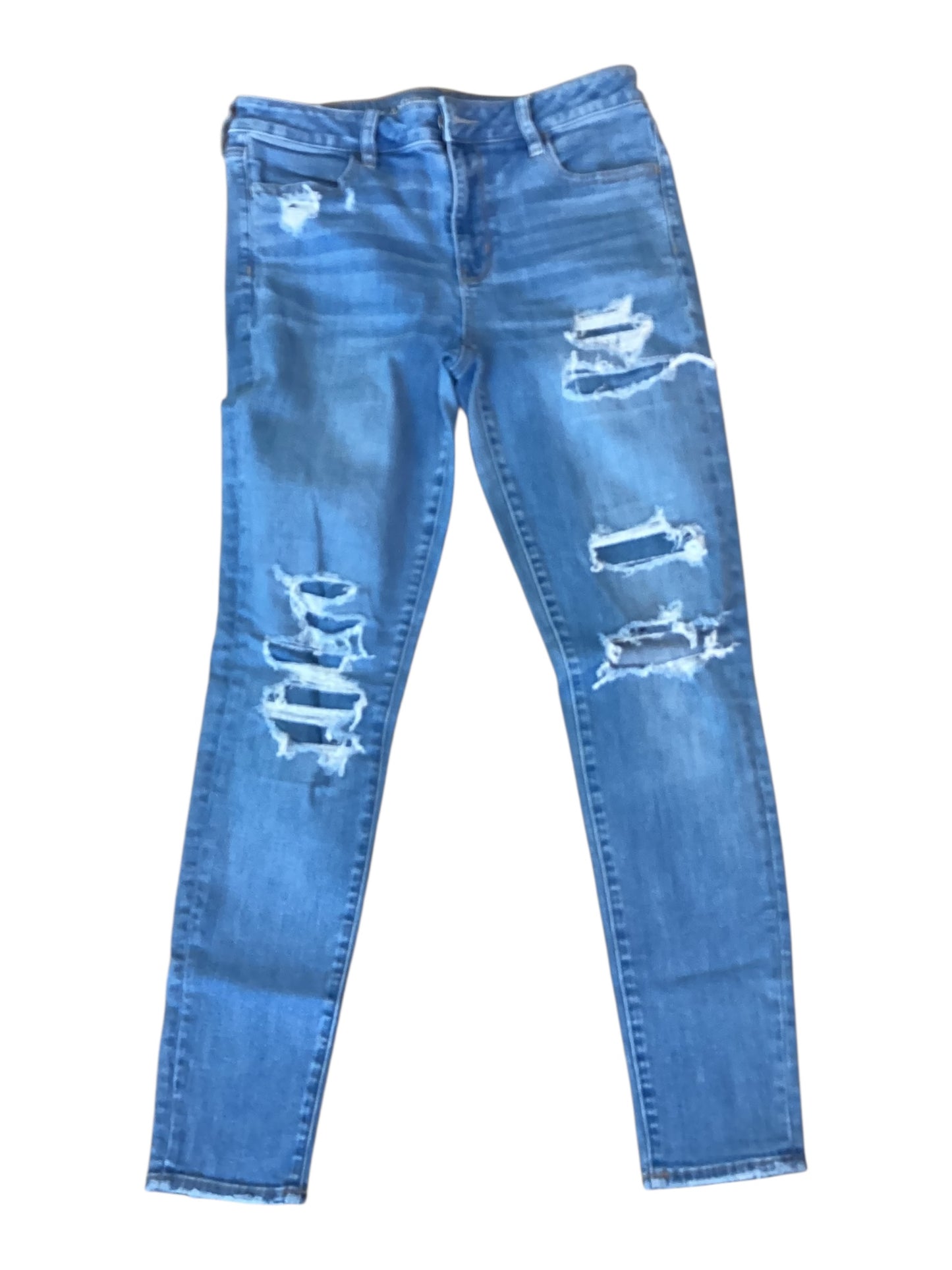 AE Next Level Ripped High-Waisted Jegging Size 8