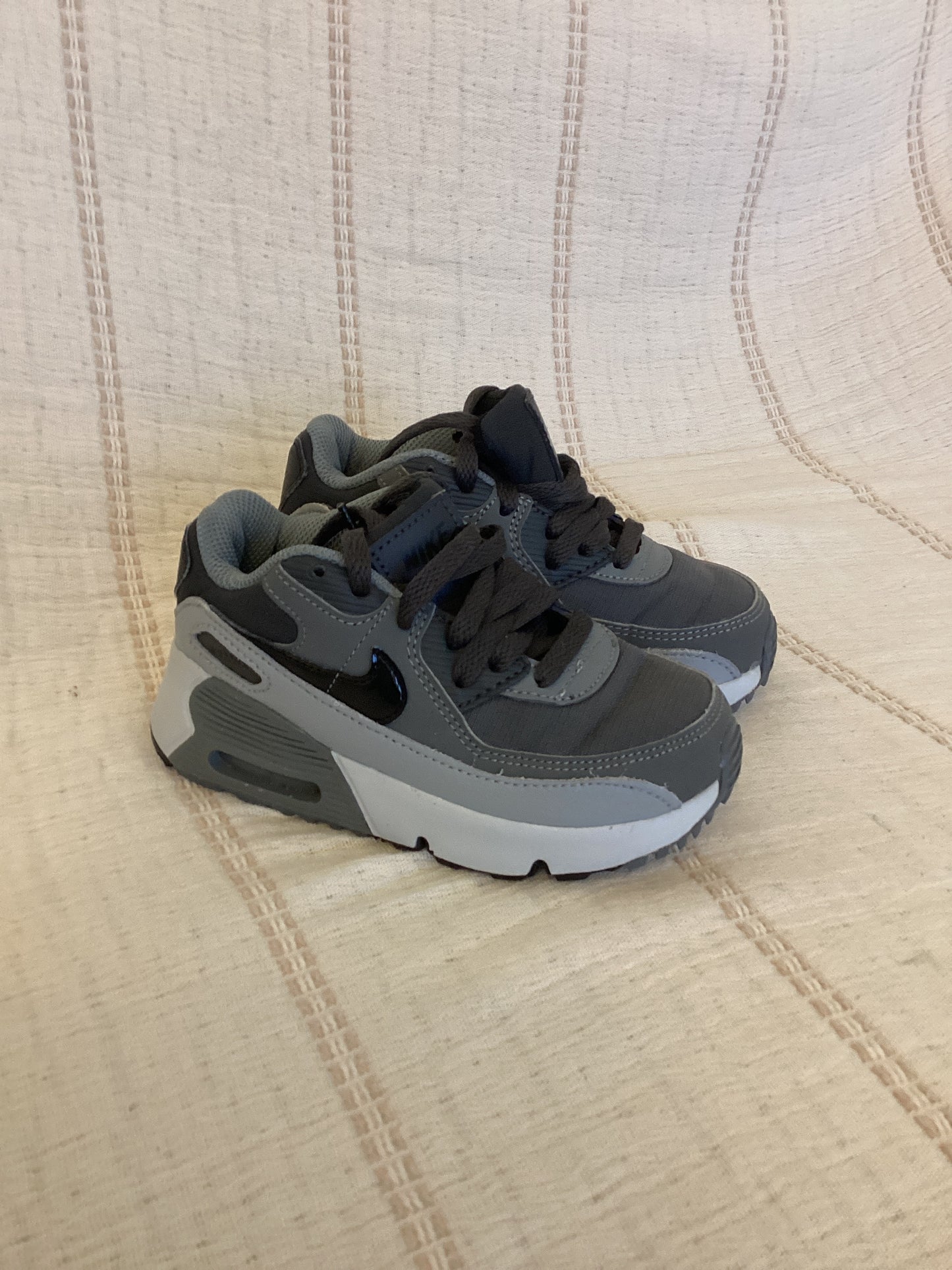 Toddler Kids Nike Air Max 90 LTR Anthracite/Black Dark Grey (9C)