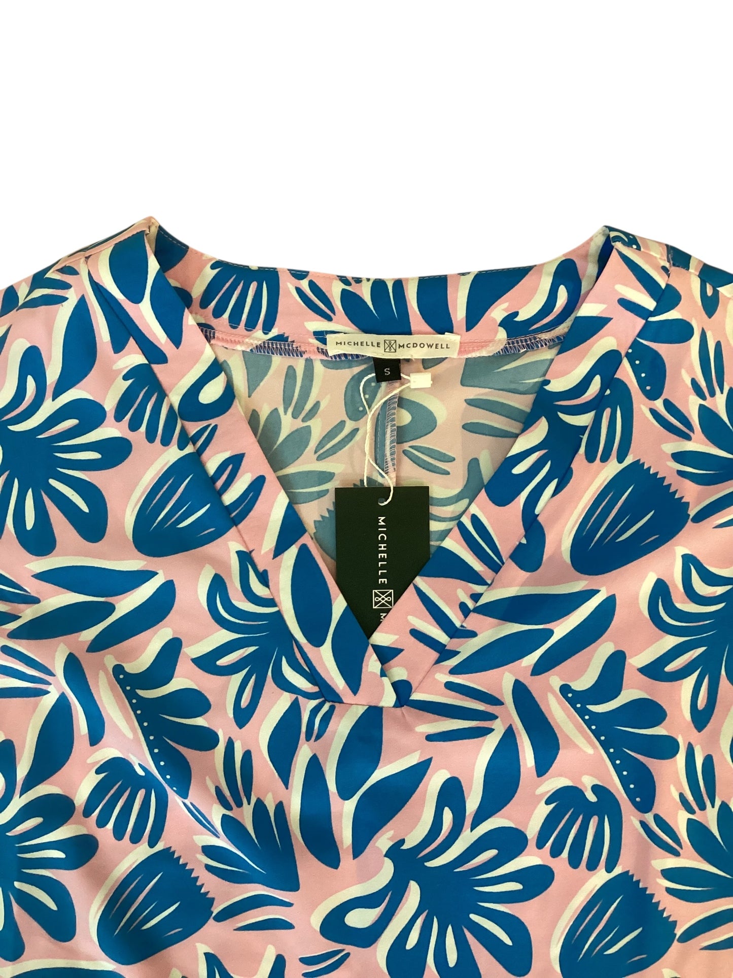 Michelle McDowell Everly Dress Women’s Blue & Pink Size Small