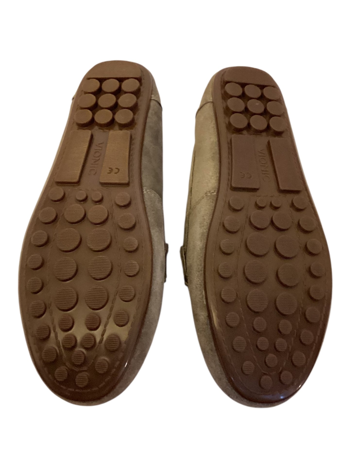 Vionic Honor Hilo Suede Loafers – Women’s Size 6.5 | Orthotic Comfort Flats in Green
