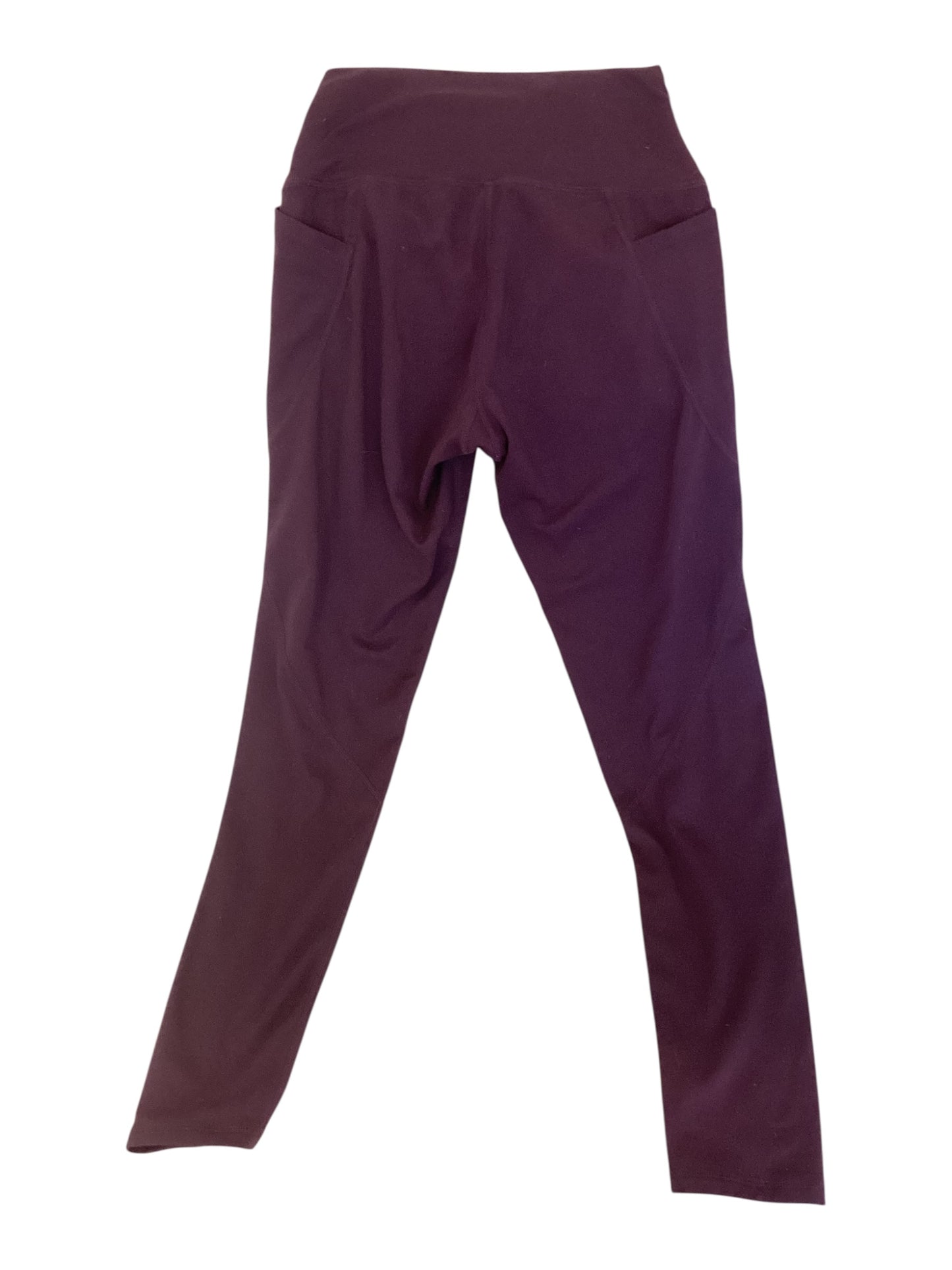Mono B Merlot Breeze Sculpt High-Waisted Leggings – Women’s Sculpting Activewear | Flattering Fit, Size Small