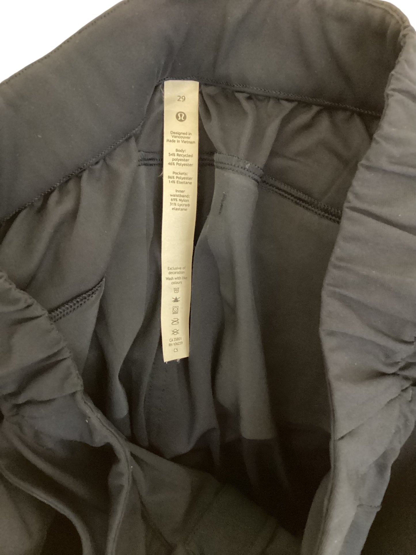 Lululemon Warpstreme High Rise Jogger – True Navy | Women’s Size 29 Performance Luxe Athleisure