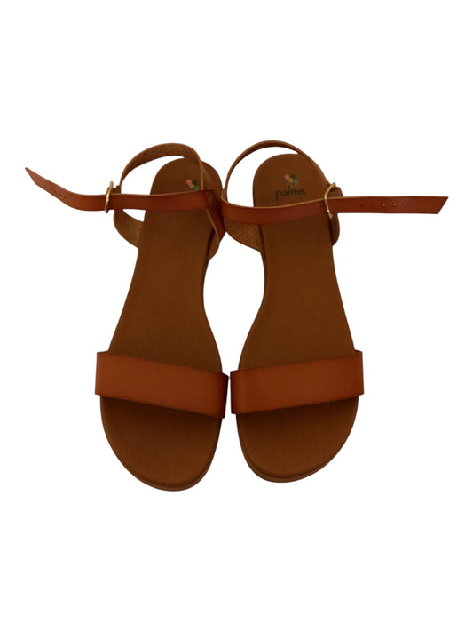 Women’s Palms Gabi Sandals – Tan | US Size 8.5 | Classic Everyday Comfort Sandals