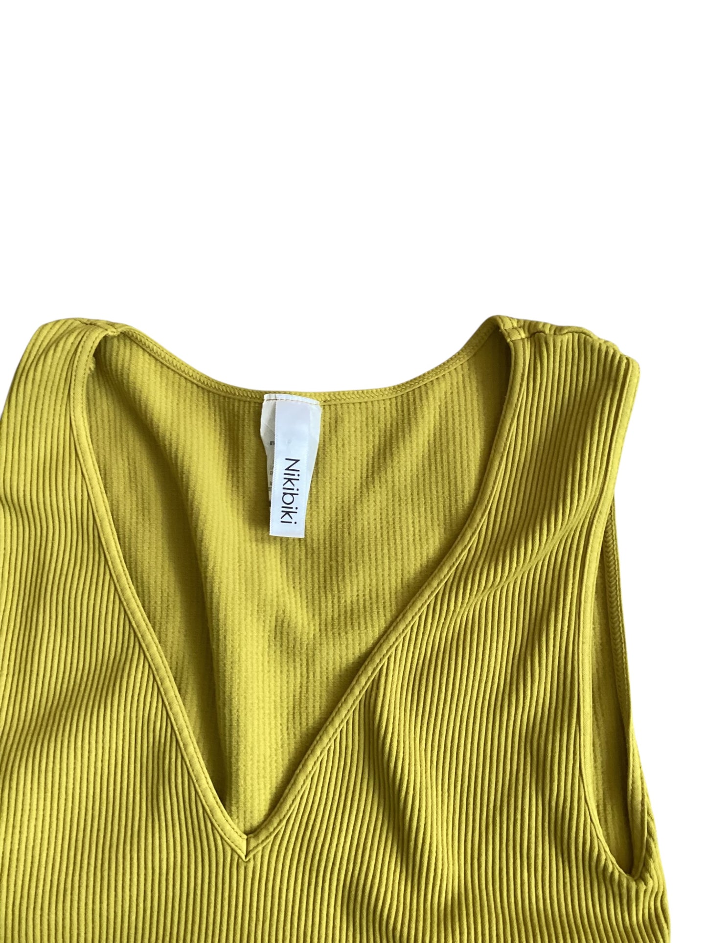 NikiBiki V-Neck Crop Tank Top for Women
