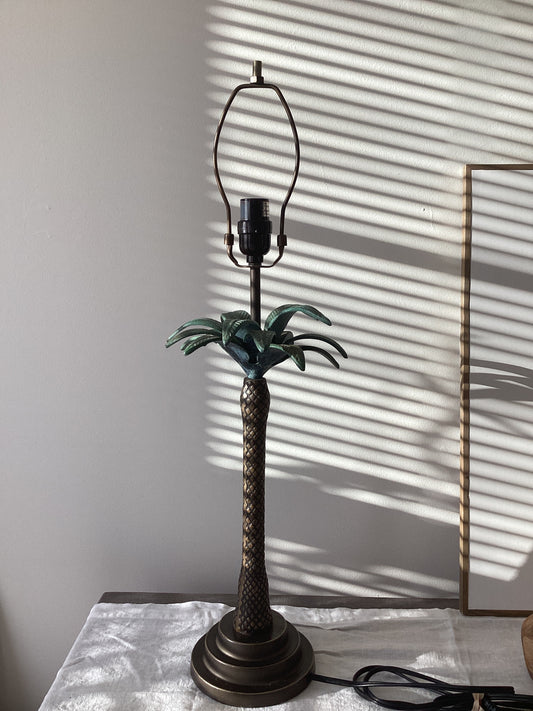 Vintage Palm Tree Lamp