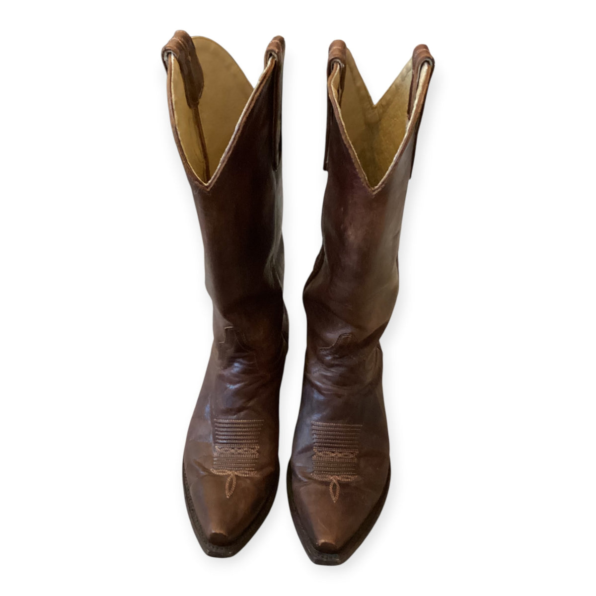 Idyllwind Womens Wildwest Brown Western Boots- Snip Toe Size 7 1/2