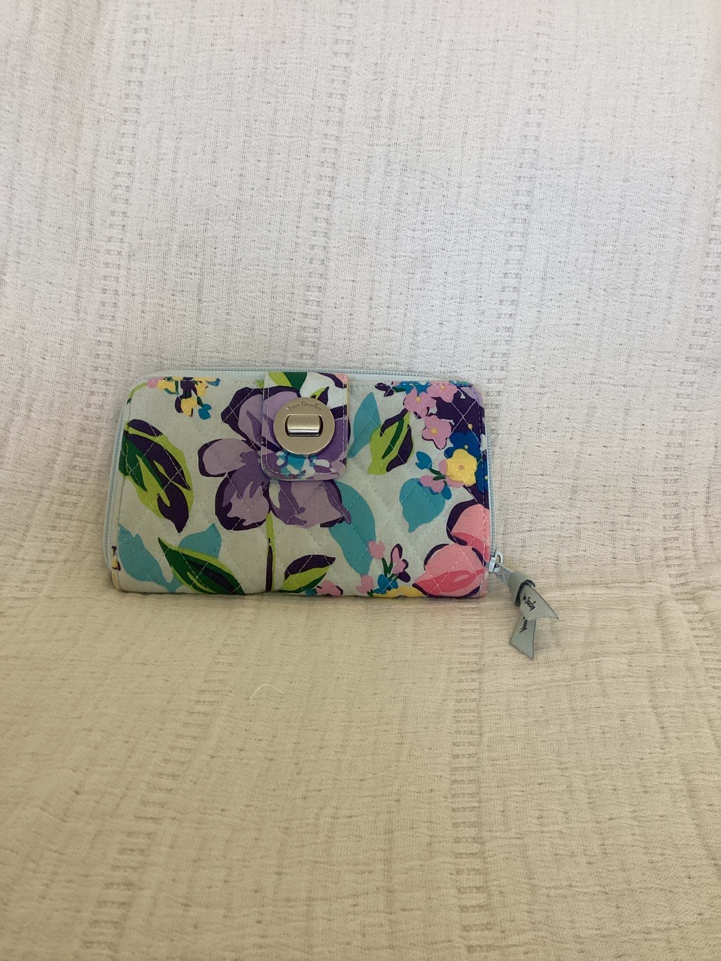 Vera Bradley Marian Floral Turn-lock Wallet