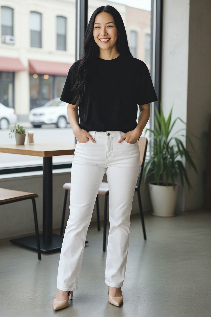 Kut from The Cloth Diana Skinny Jeans Women’s Size 12 White