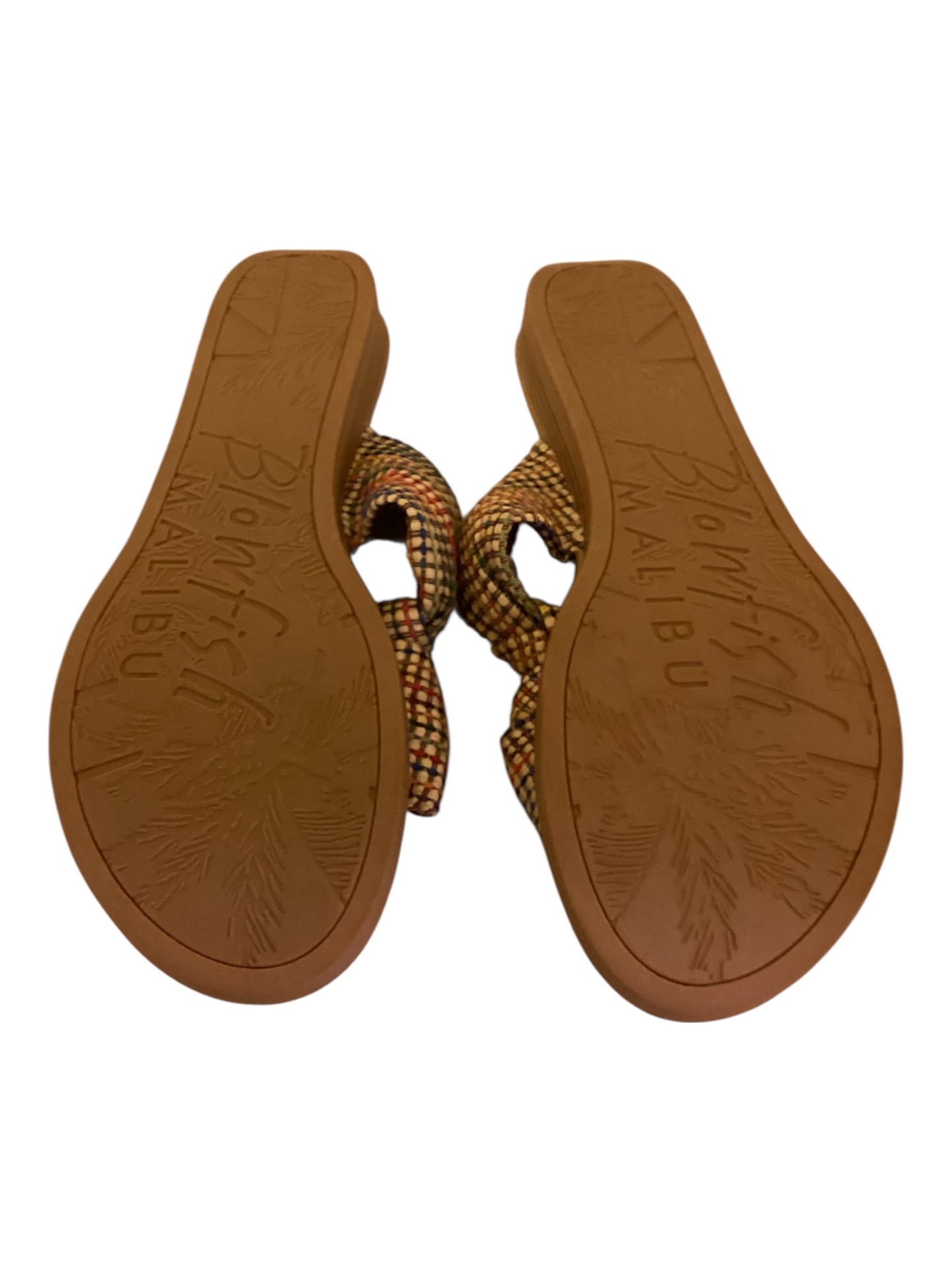 Blowfish Malibu Ashland Women’s Multicolor Sandals – Stylish Casual Summer Footwear Women’s Size 7
