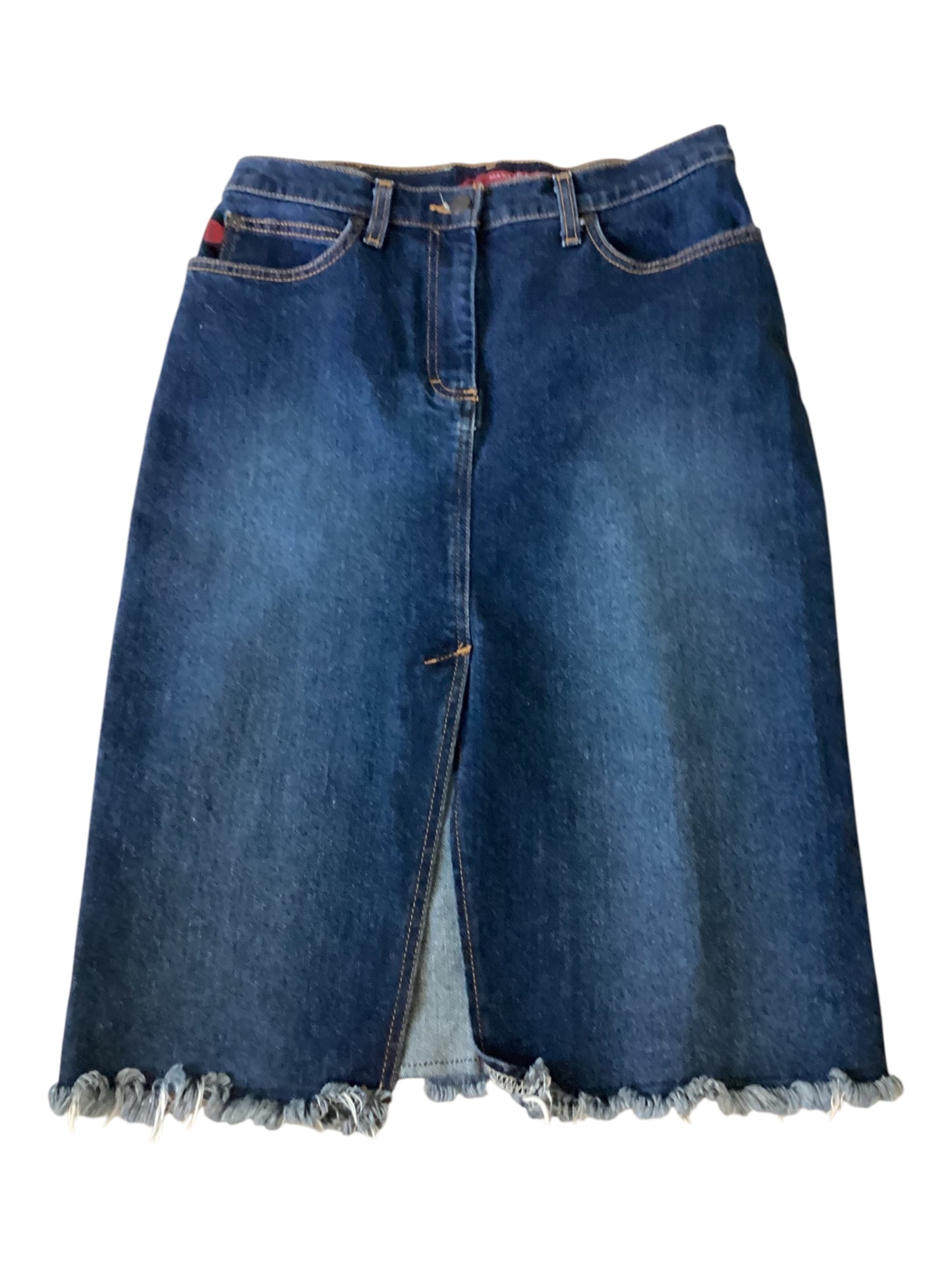 MaxAzria Women’s Straight Pencil Denim Jean Skirt Size 5
