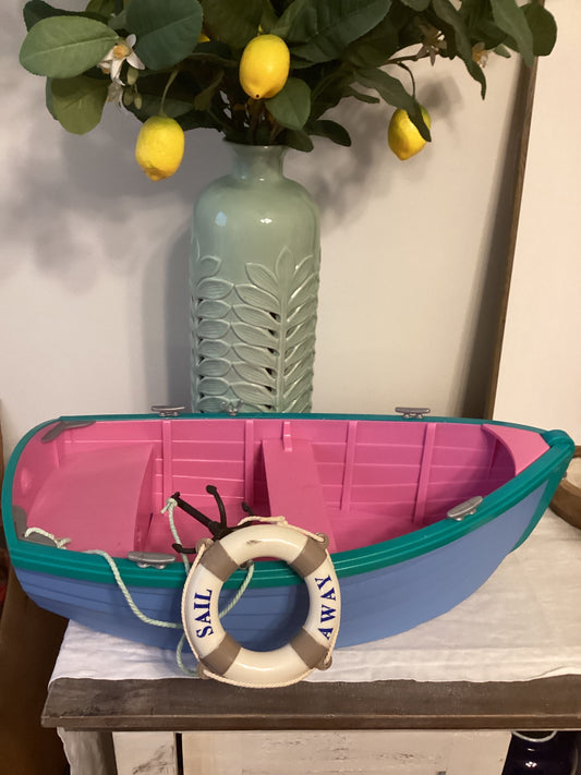 Our Generation 18” Girls Doll Row Boat with Life Raft