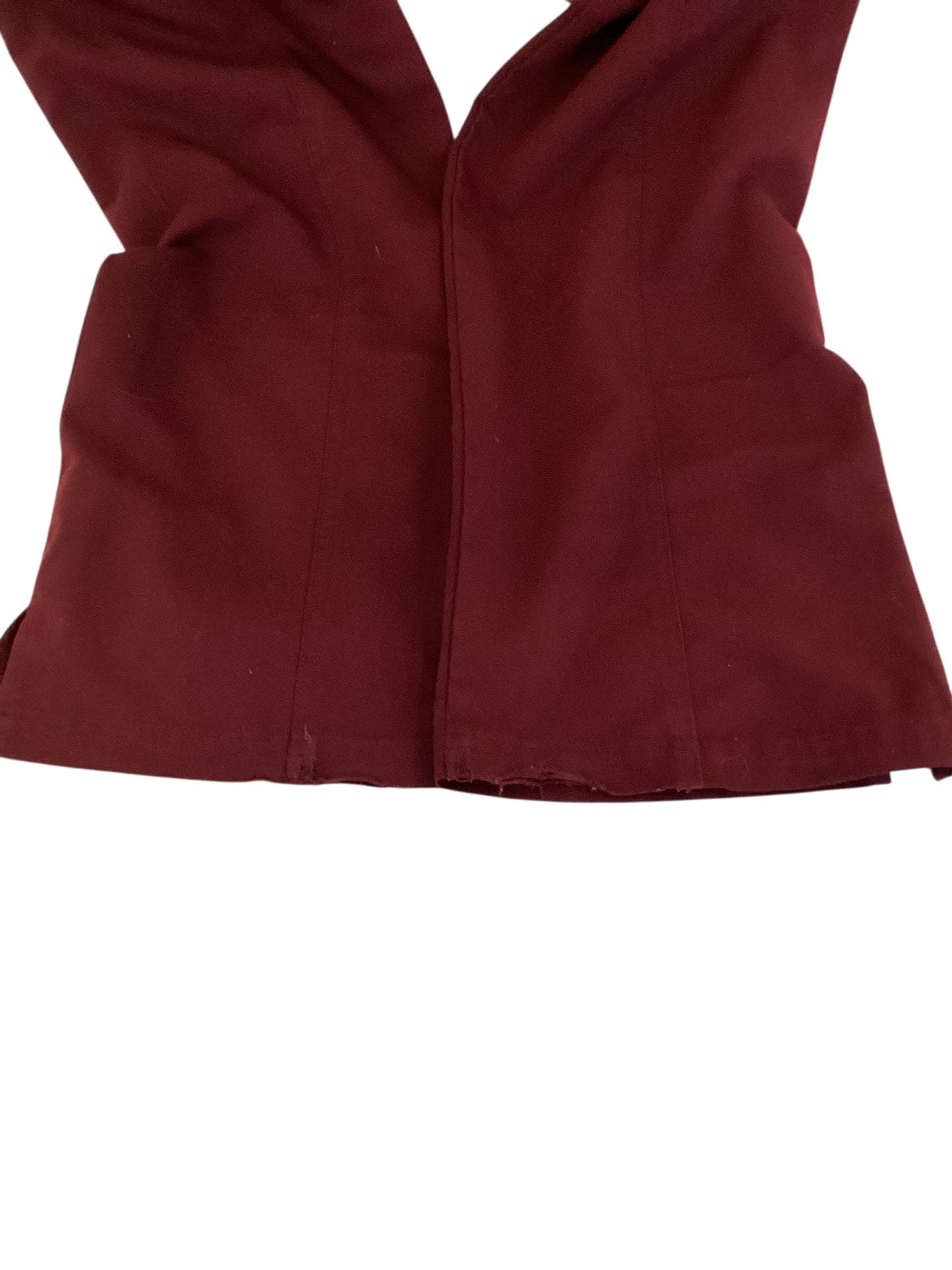Women’s FIGS Technical Collection Scrub Pants Medium Burgundy – Performance Medical Wear | Preloved