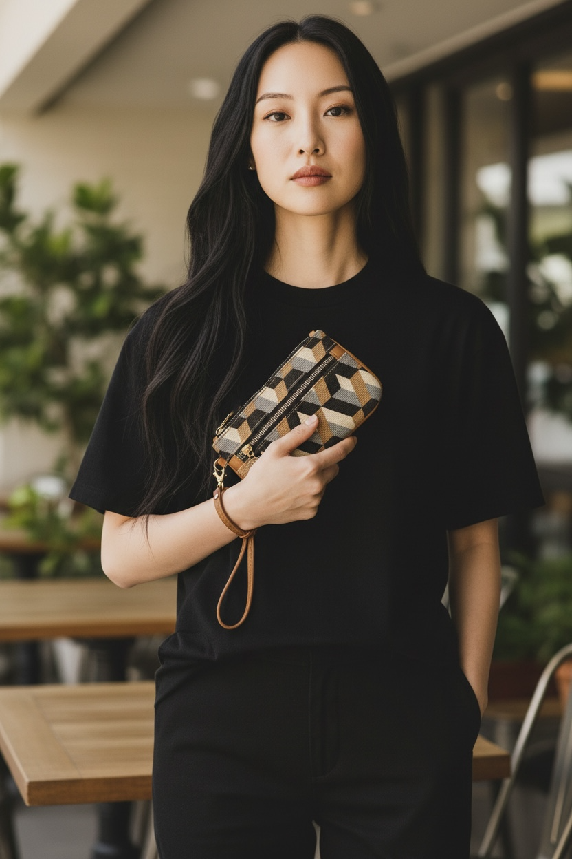 Spartina 449 Bateau Blue Daufuskie Island Wristlet