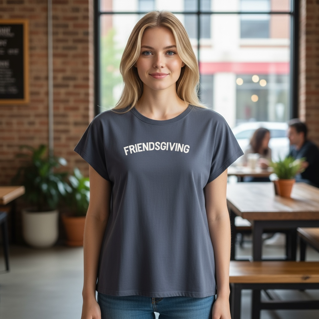 C&C California Friendsgiving Tee Shirt Women’s Size Large