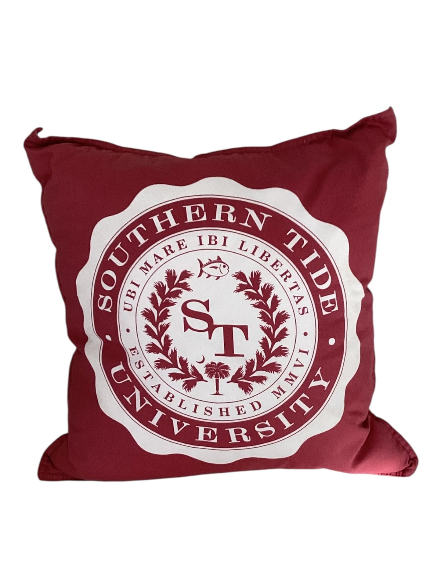 Southern Tide Accent Pillow Set – Pink & Dark Pink Decorative Throw Pillows 18x18 and 16x16 Spring Coastal Home Décor