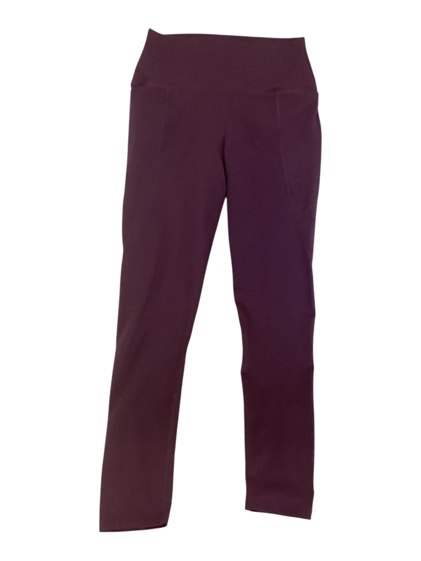Mono B Merlot Breeze Sculpt High-Waisted Leggings – Women’s Sculpting Activewear | Flattering Fit, Size Small