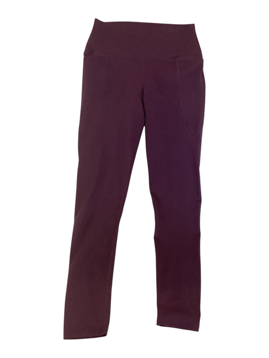 Mono B Merlot Breeze Sculpt High-Waisted Leggings – Women’s Sculpting Activewear | Flattering Fit, Size Small