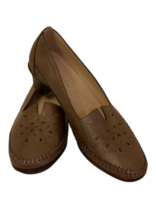 SAS Soniyo Women’s Patent Leather Shoes – Portobello Color Size 7.5 Comfort Walking Footwear