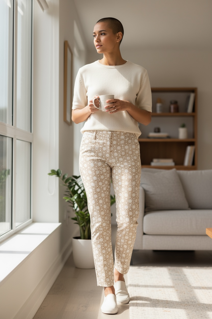 Spartina 449 Maren Calm Waters Surf Cane Pull On Pants Women’s XS