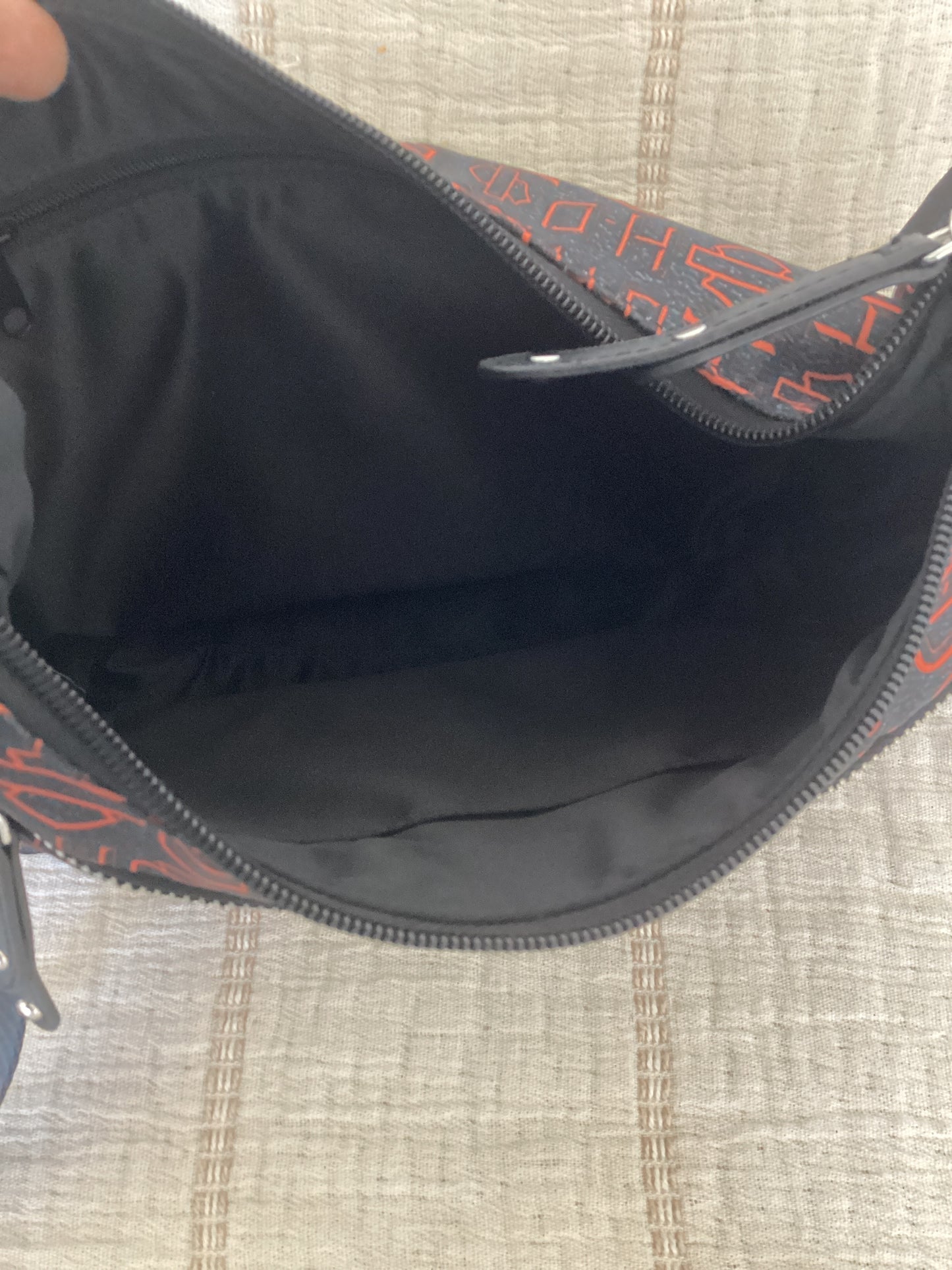 Harley Davidson Orange and Black Crossbody Medium.