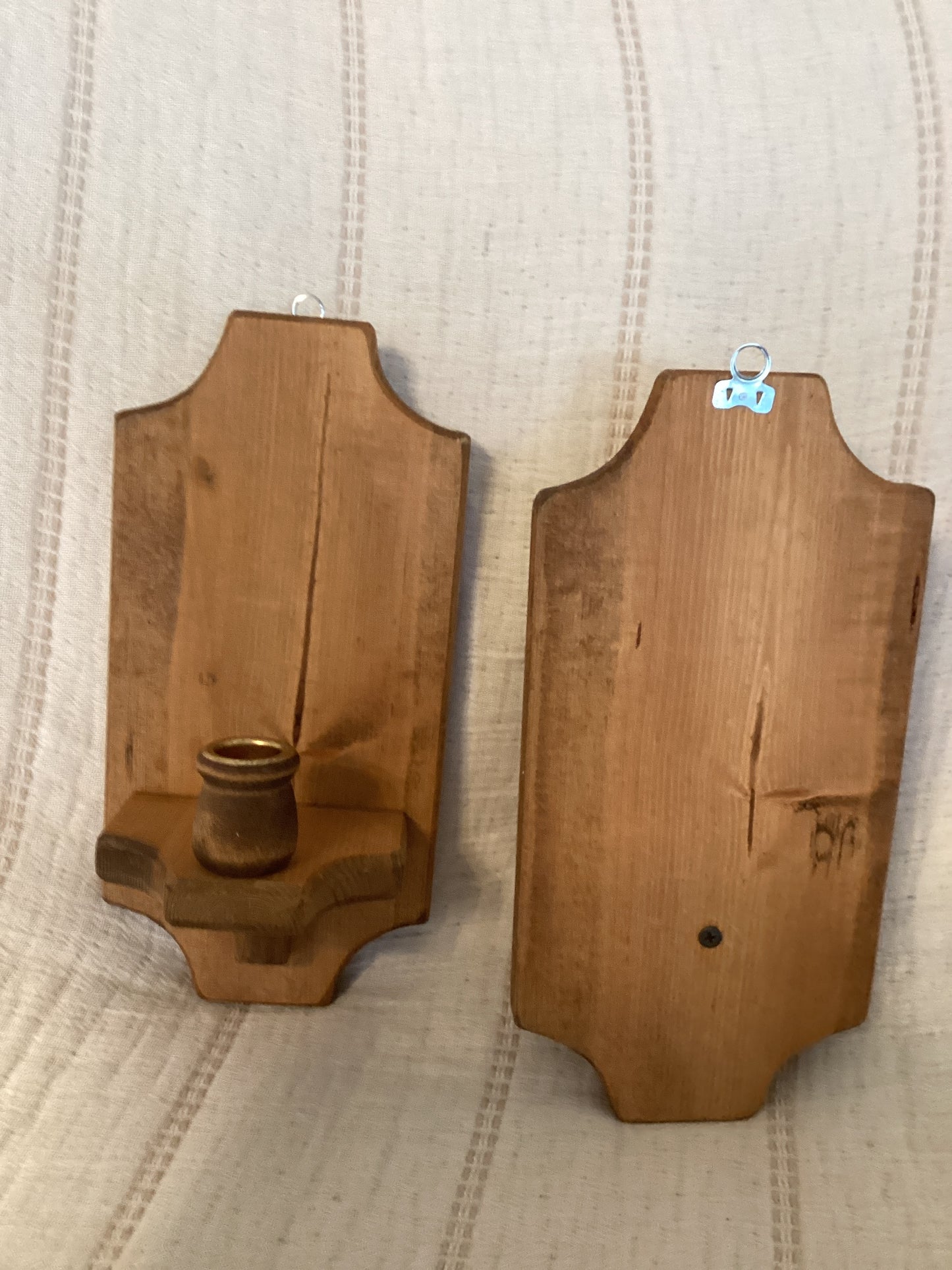 Vintage Wall Sconces Pair