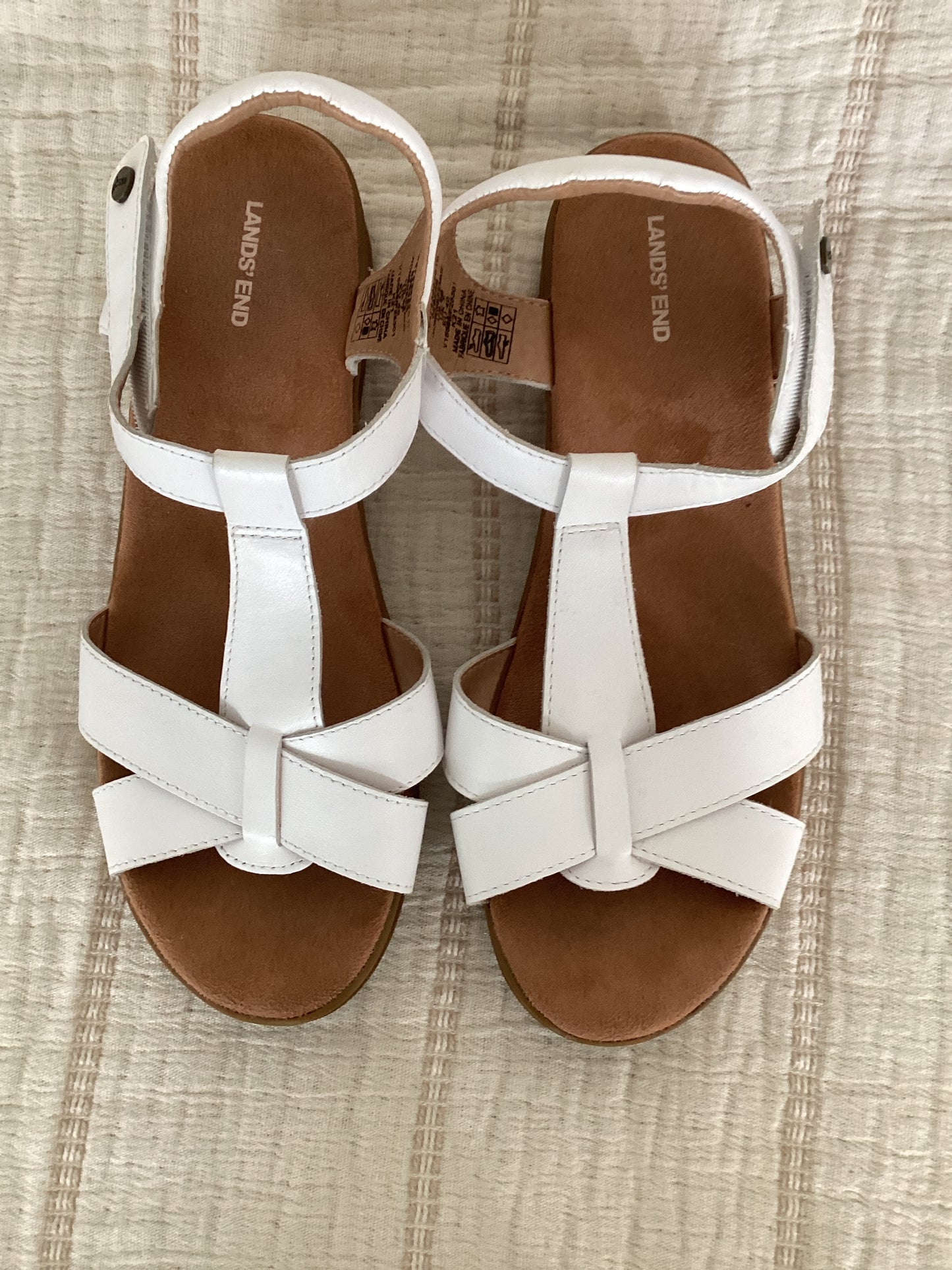 Lands’ end sandals size US9B