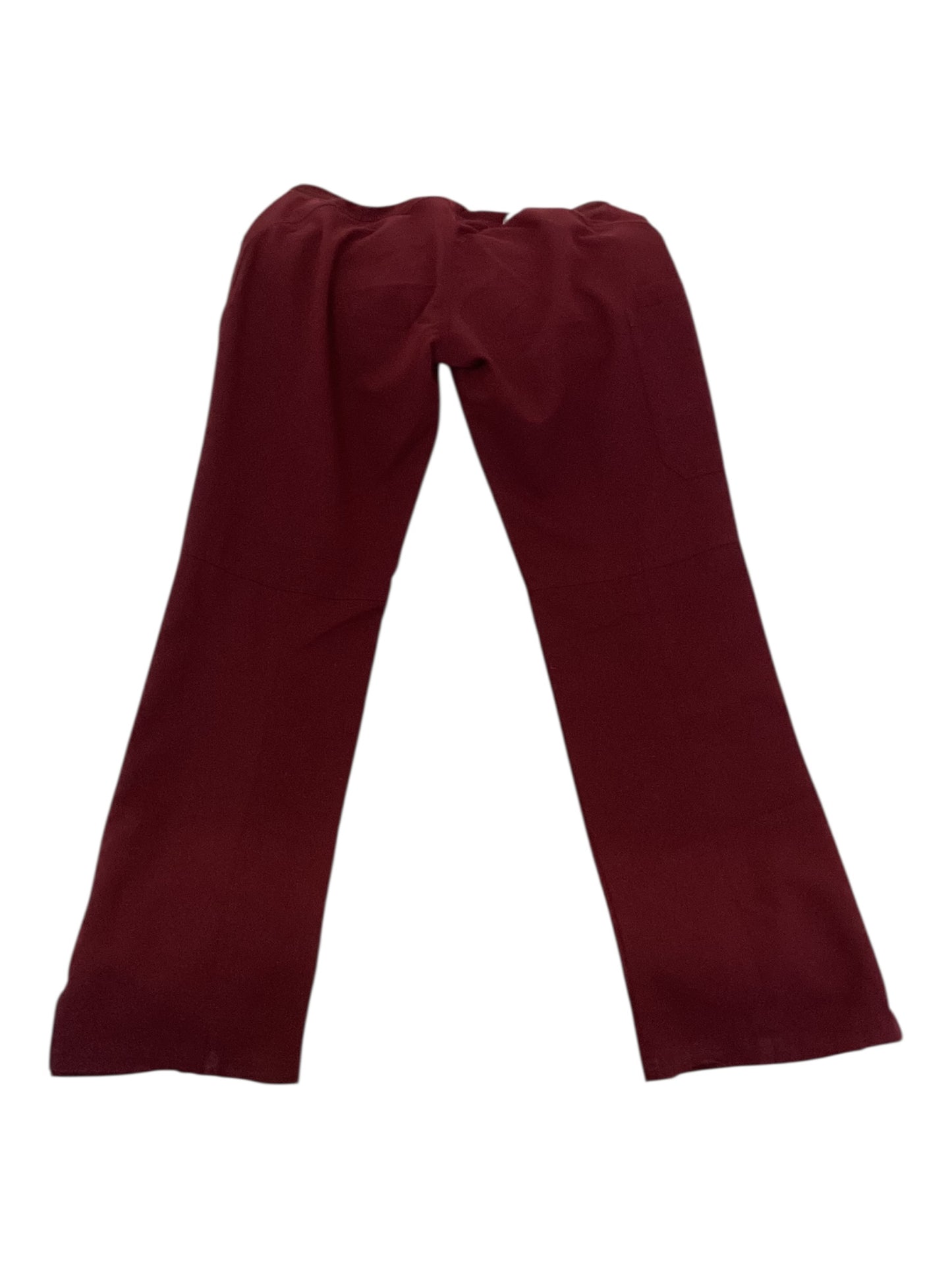 Women’s FIGS Technical Collection Scrub Pants Medium Burgundy – Performance Medical Wear | Preloved