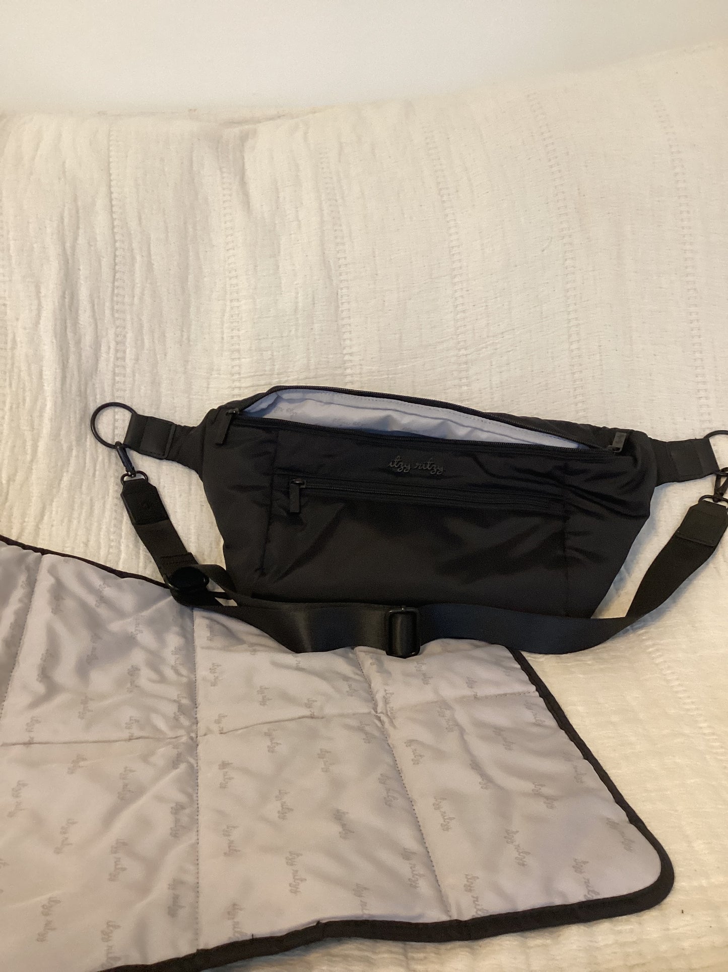 Itzy Ritzy Fanny Pack and Crossbody Diaper Bag