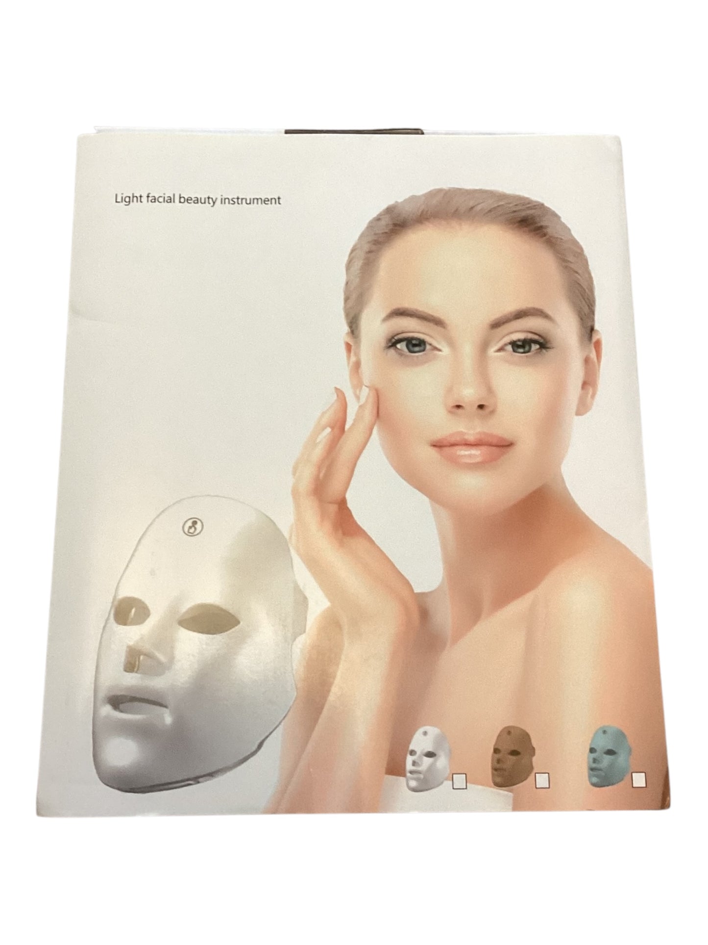 7 Color LED Facial Light Therapy Mask | At-Home Beauty Device for Acne, Anti-Aging & Wrinkle Care