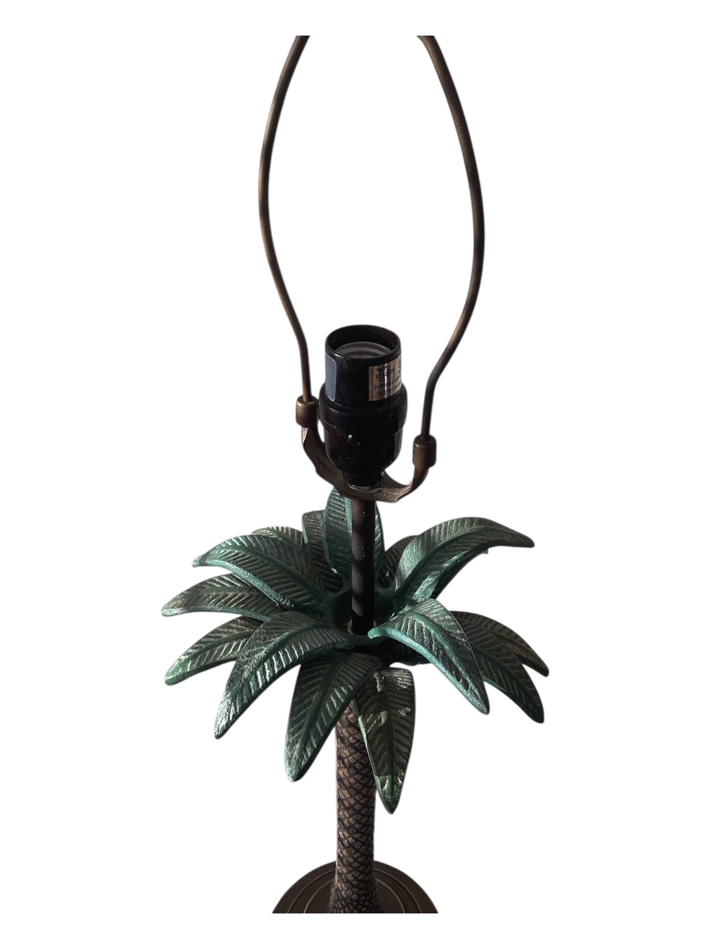 Vintage Palm Tree Lamp