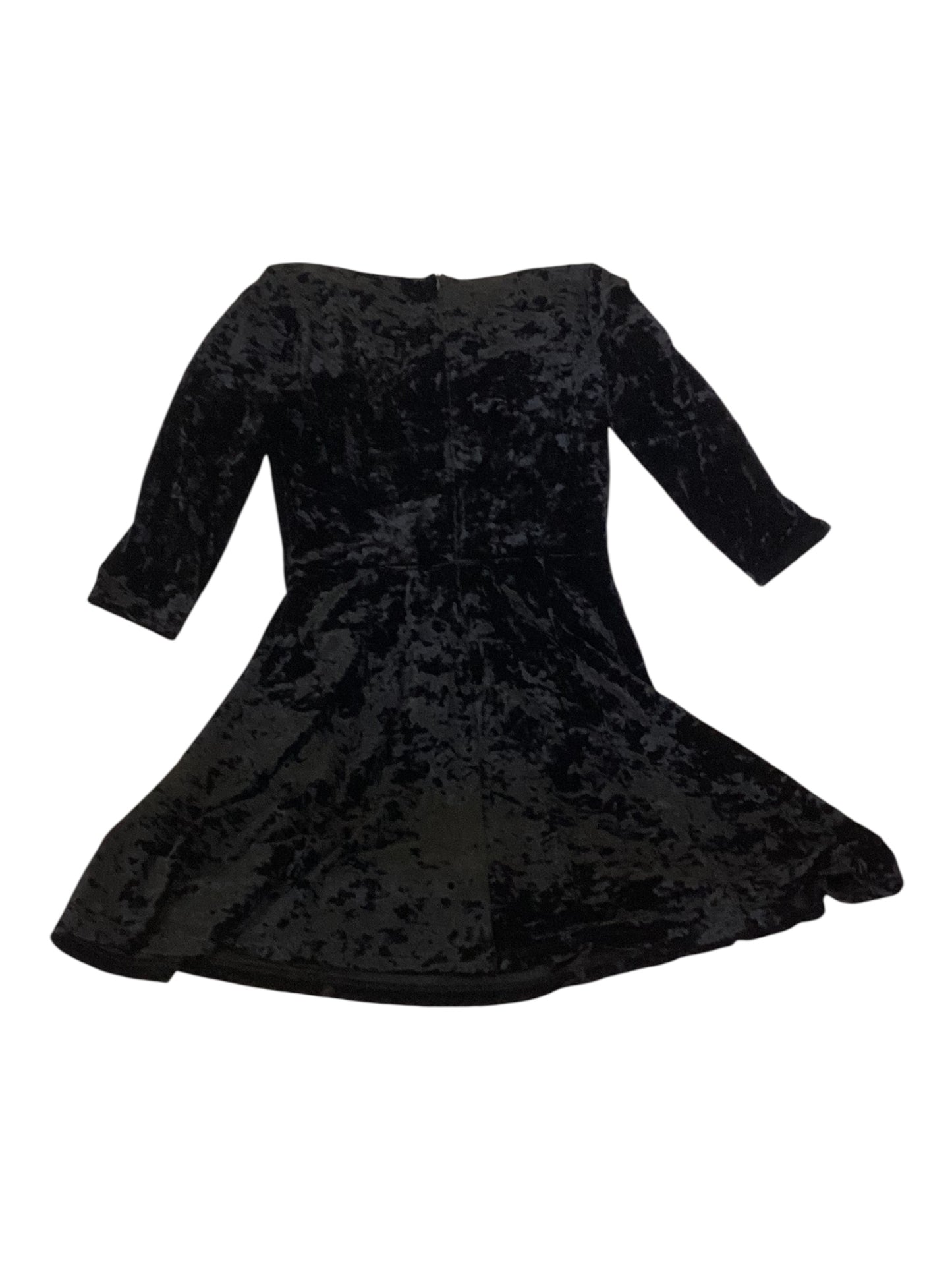 Ivanka Trump Black Velvet Dress Size 8