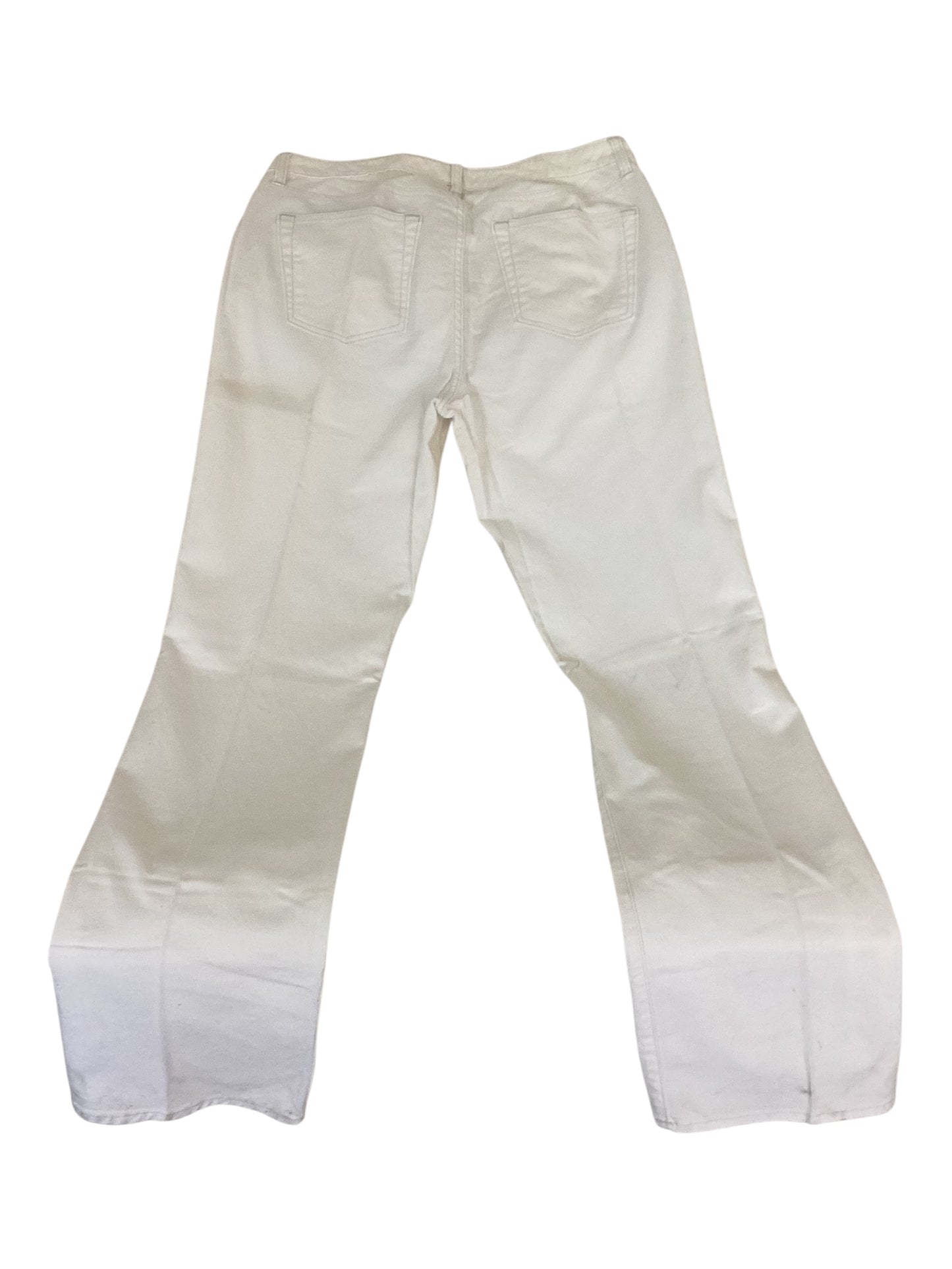 Women’s Gap Bootcut Stretch jeans White Size 12L