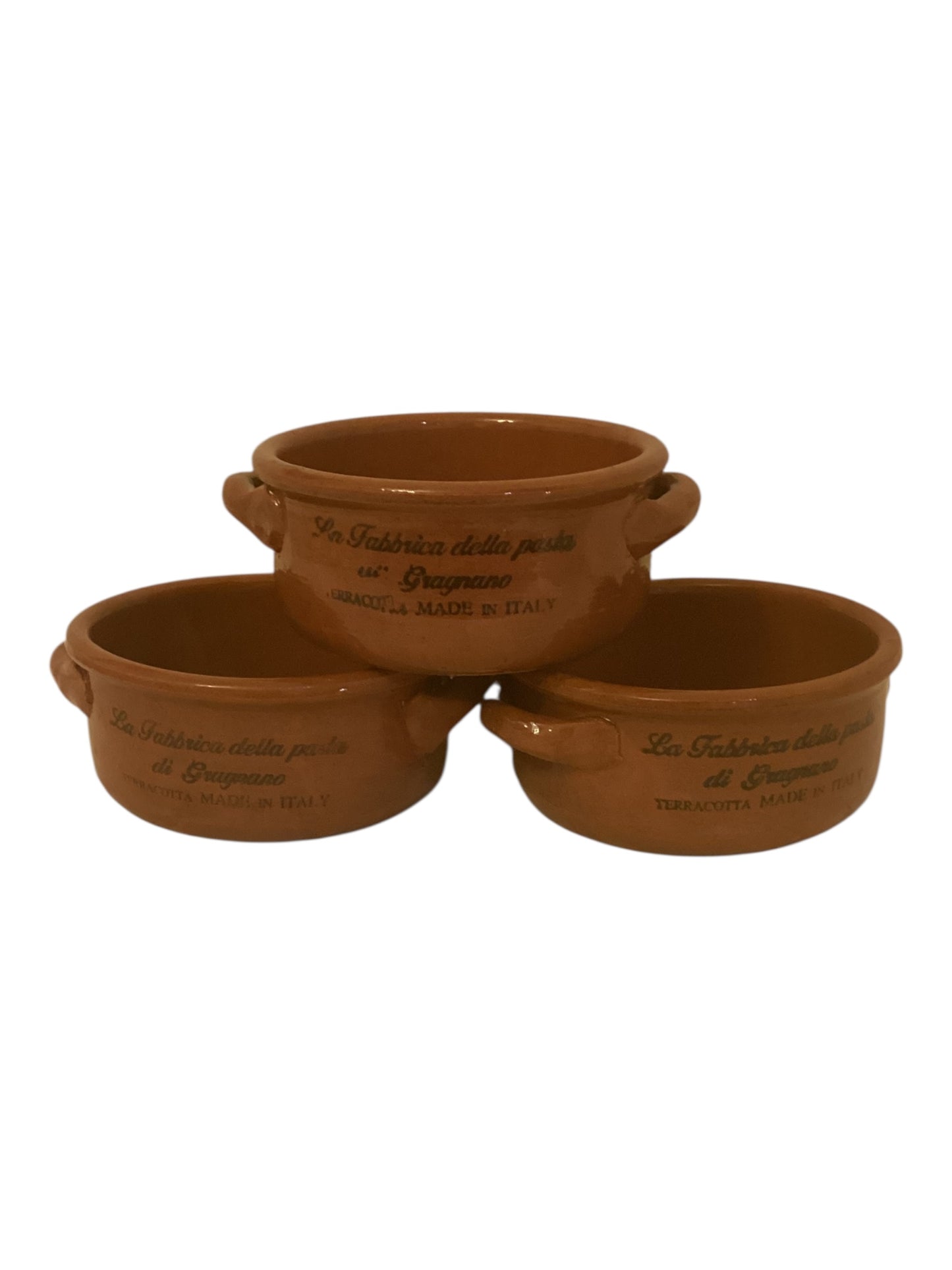 La Fabrica Della Terracotta Pasta Bowls 3 Set