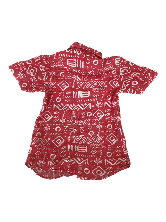 Tommy Bahama Boy Hawaiian Button Up