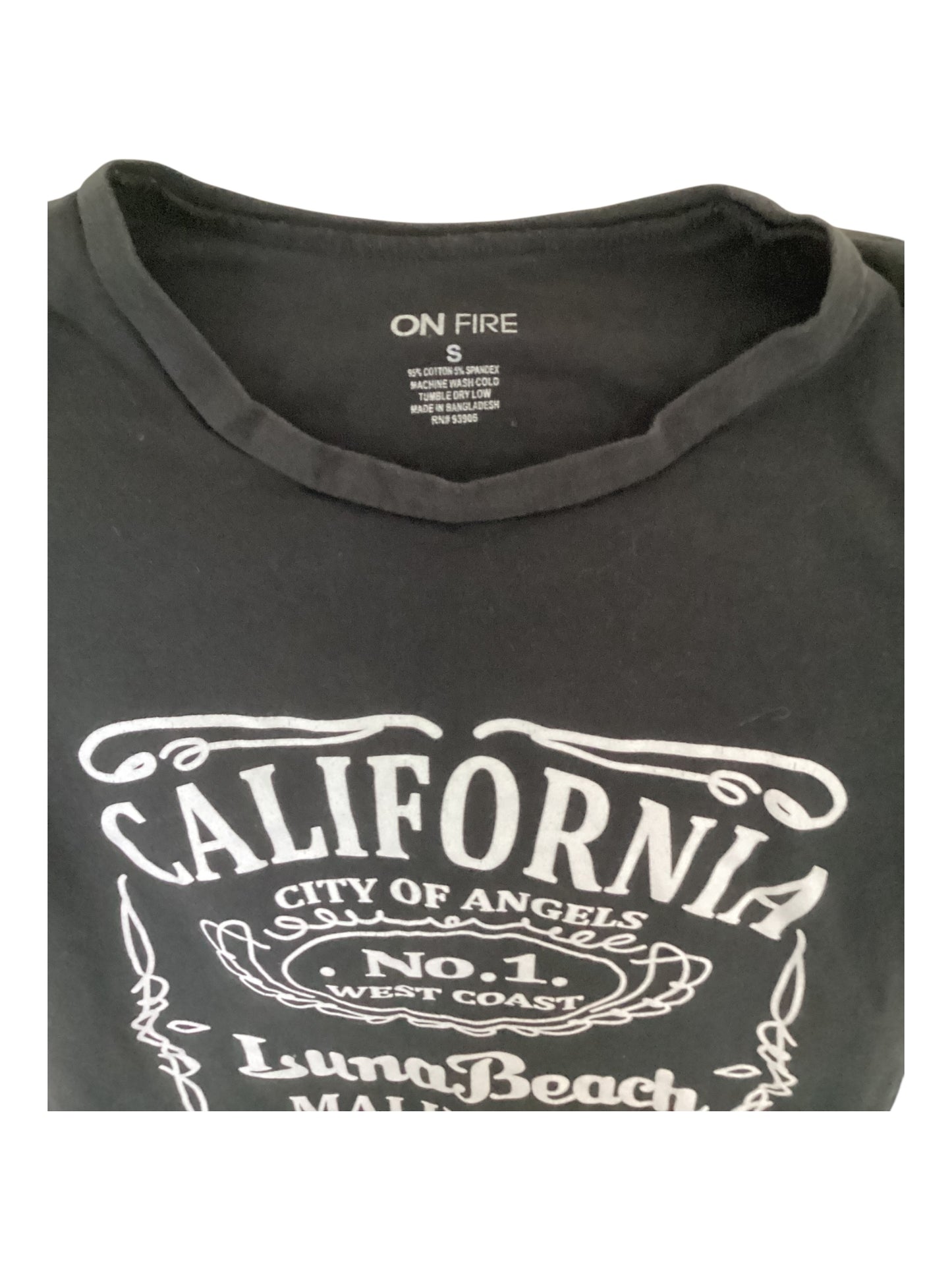 On Fire T Shirt Dress (XS/S)