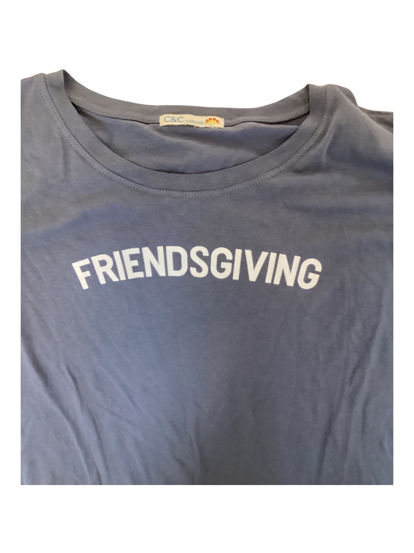 C&C California Friendsgiving Tee Shirt Women’s Size Large