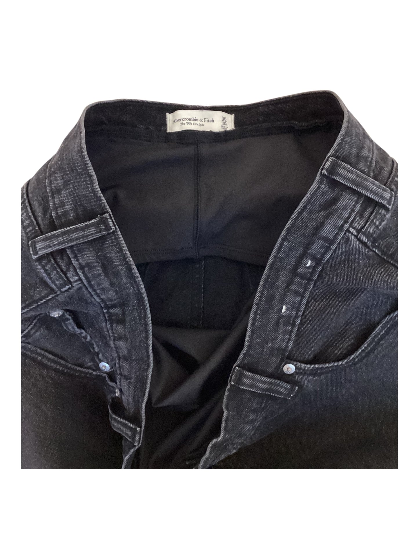 Abercrombie & Fitch The 90’s Straight Maternity Jean Women’s Size L 30/10