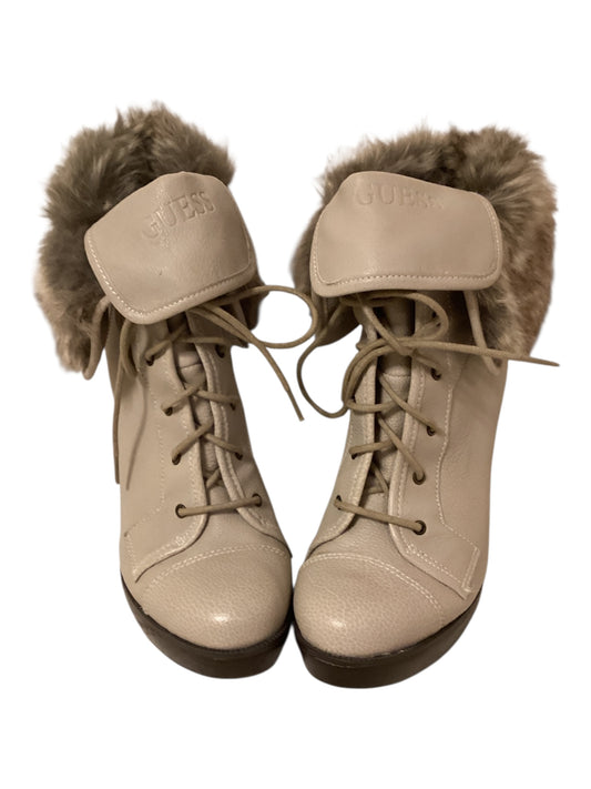 Guess Leather Ankle Boots