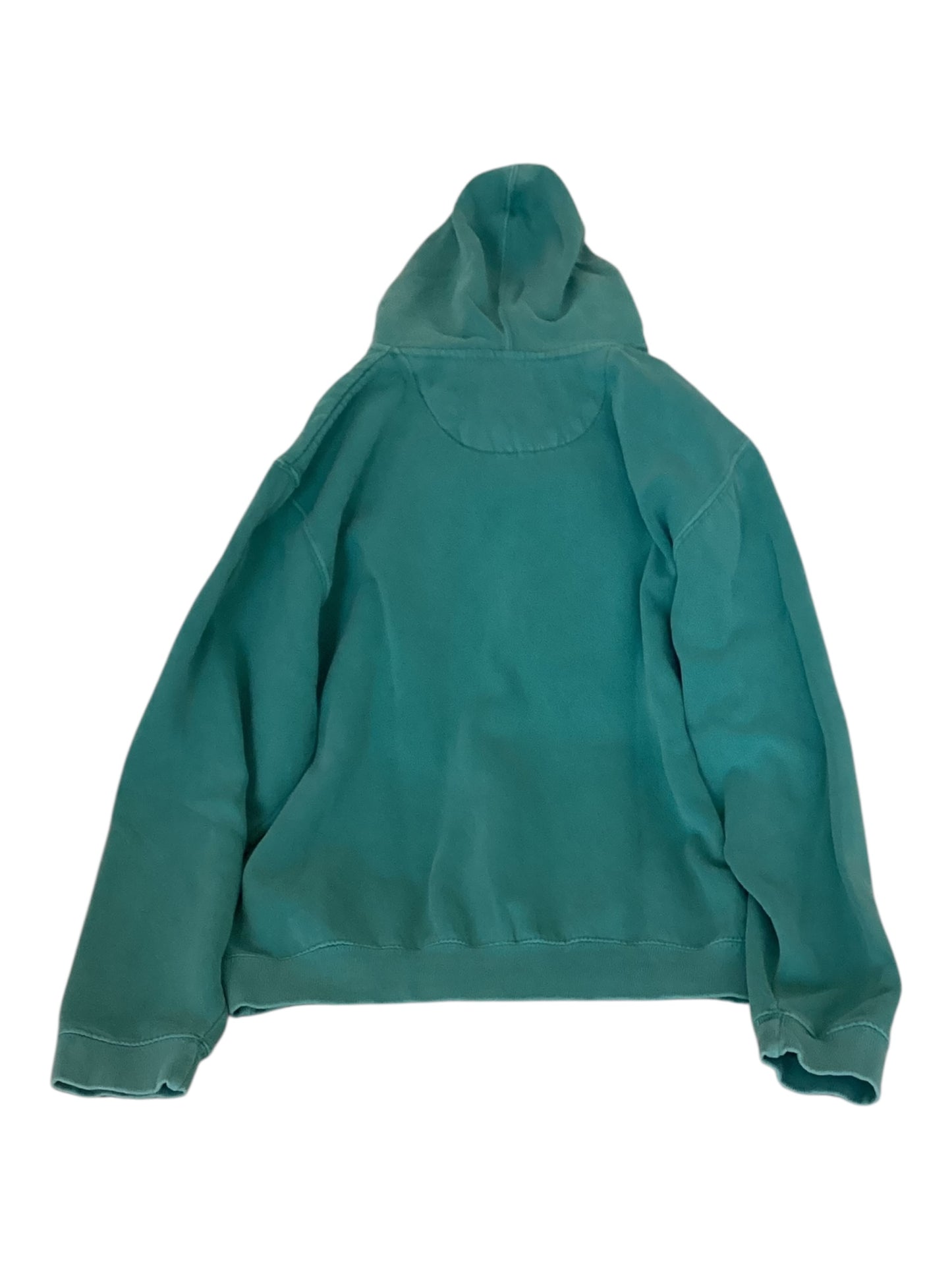 Austin’s INC Huntington Beach SC Hooded Quarter Zip Pullover Teal (M)