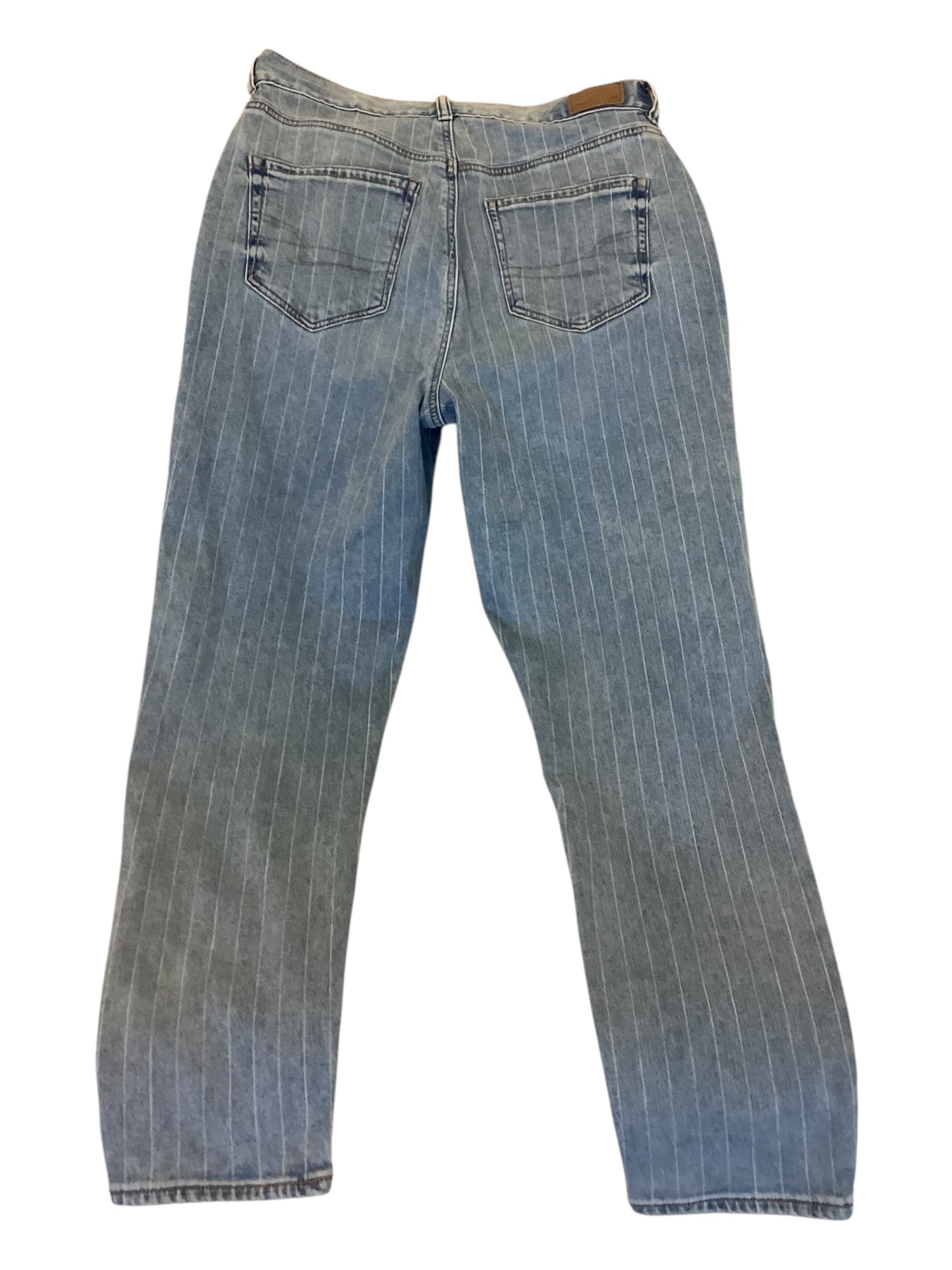 American Eagle Women’s Pinstripe Mom Jeans Size 4
