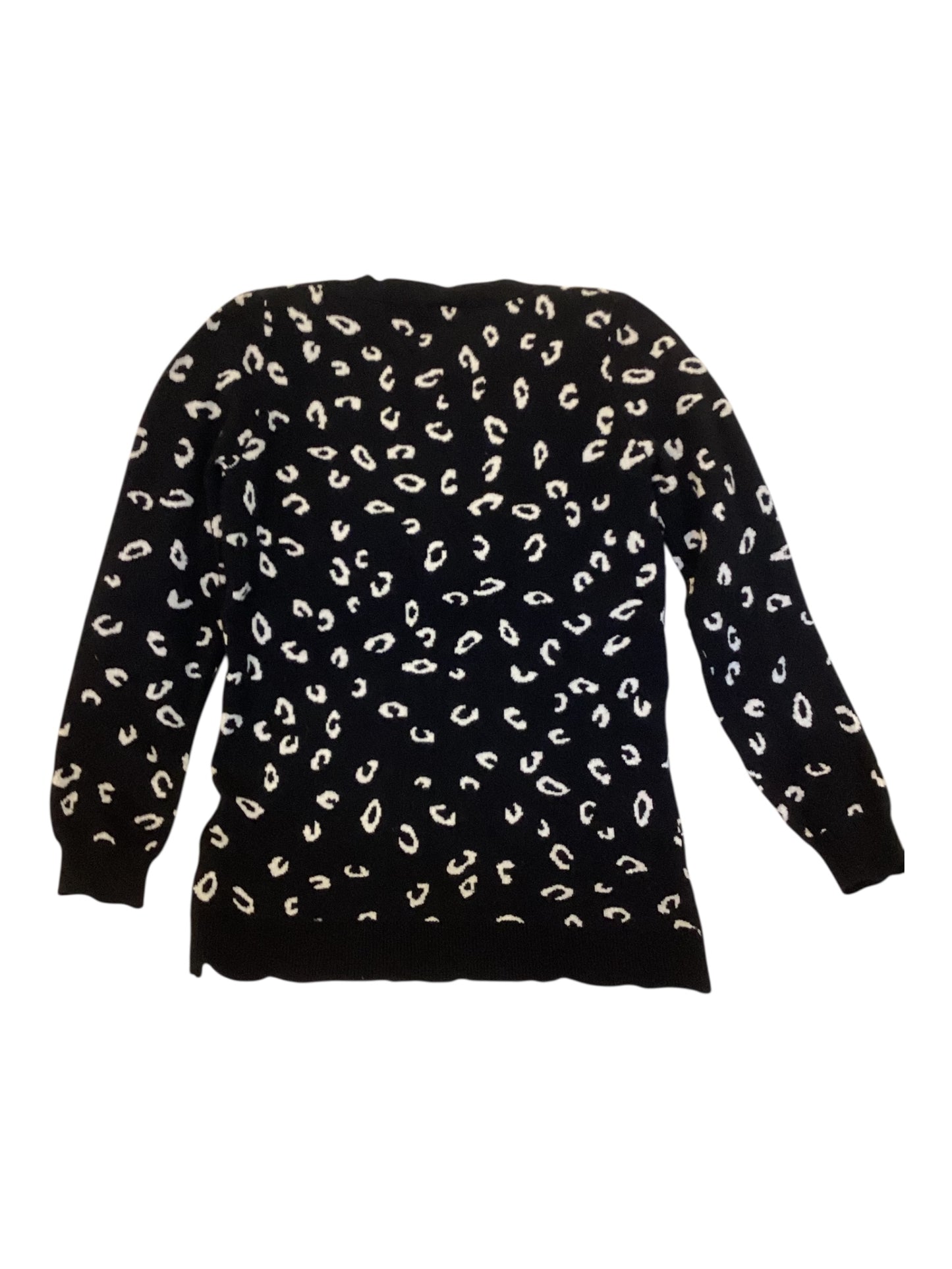 Bobeau Leopard Print Sweater